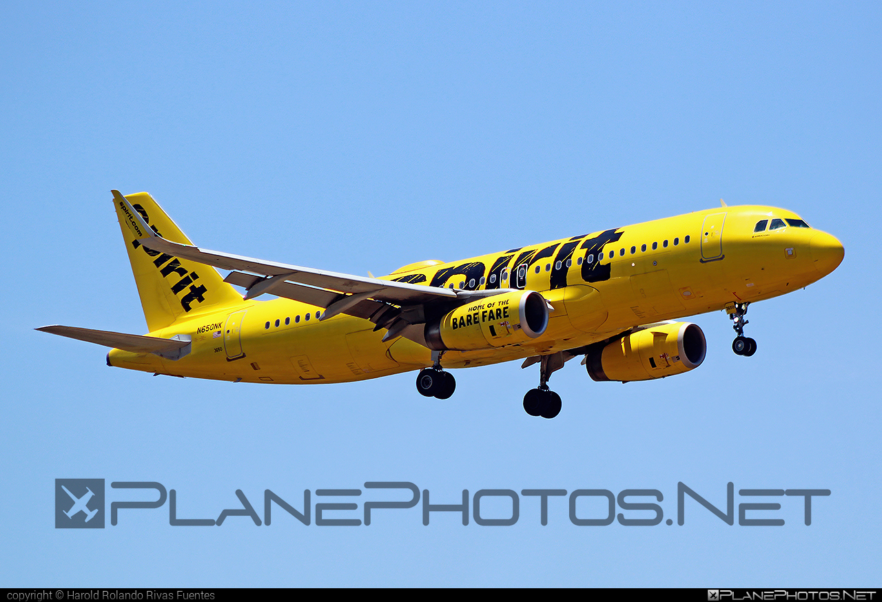 Airbus A320-232 - N650NK operated by Spirit Airlines #SpiritAirlines #a320 #a320family #airbus #airbus320