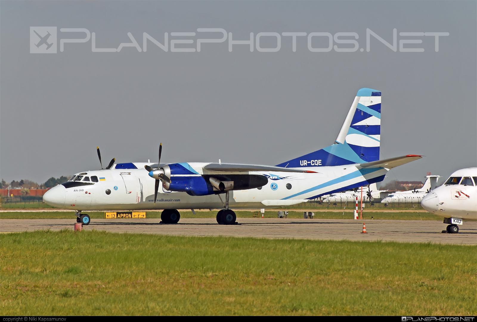 Antonov An-26B - UR-CQE operated by Vulkan Air #an26 #an26b #antonov #antonov26 #vulkanair