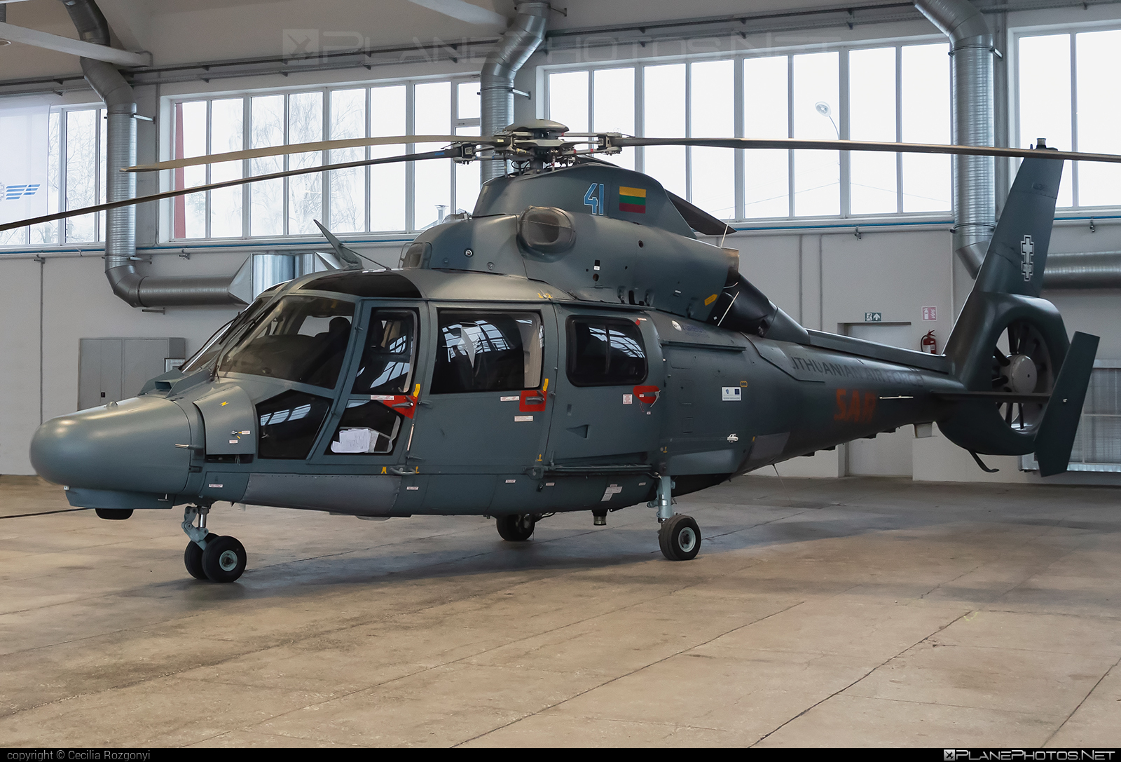 Airbus Helicopters AS365 N3+ Dauphin 2 - 41 operated by Lietuvos karinės oro pajėgos (Lithuanian Air Force) #airbushelicopters