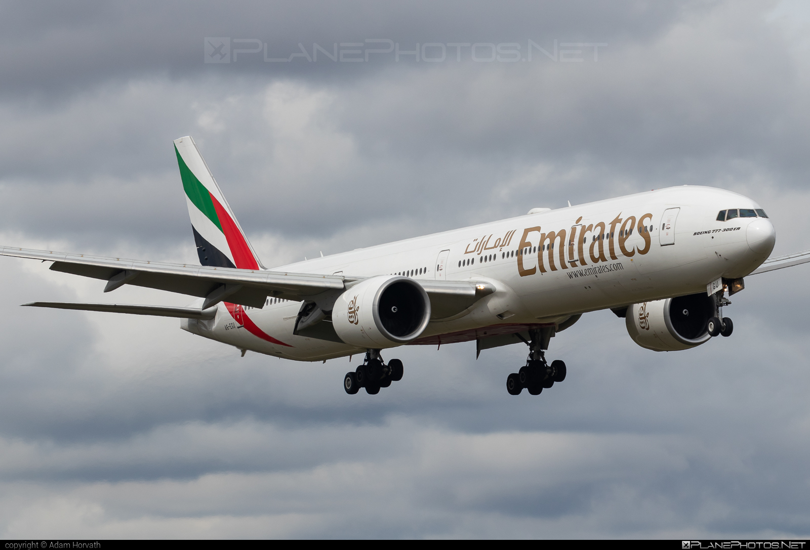 Boeing 777-300ER - A6-EGU operated by Emirates #b777 #b777er #boeing #boeing777 #emirates #tripleseven