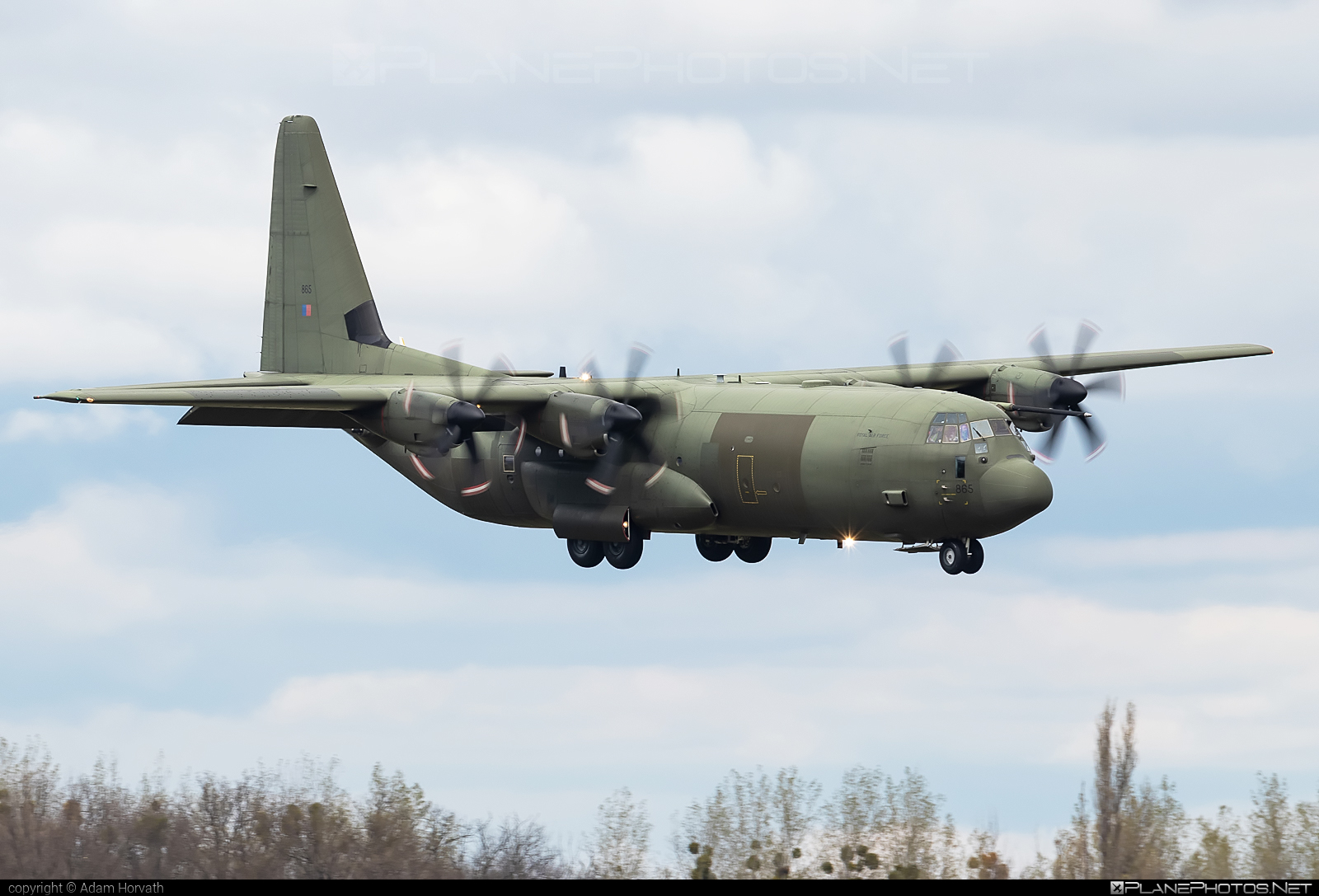 Lockheed Martin C-130J-30 Super Hercules - ZH865 operated by Royal Air Force (RAF) #BudapestFerencLisztInt #c130 #c130j #c130j30 #lockheedMartin #raf #royalAirForce #superhercules
