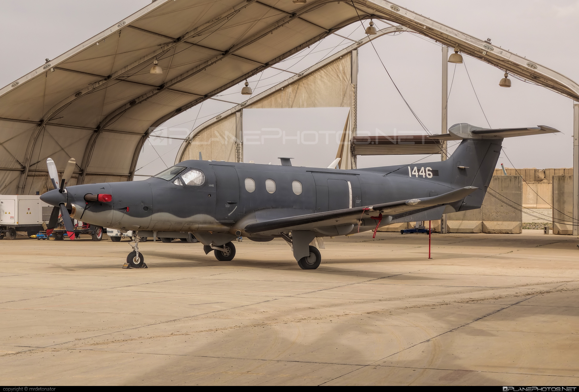 Pilatus PC-12 - YA1446 operated by Afghan Air Force #afghanairforce #pc12 #pilatus #pilatuspc12