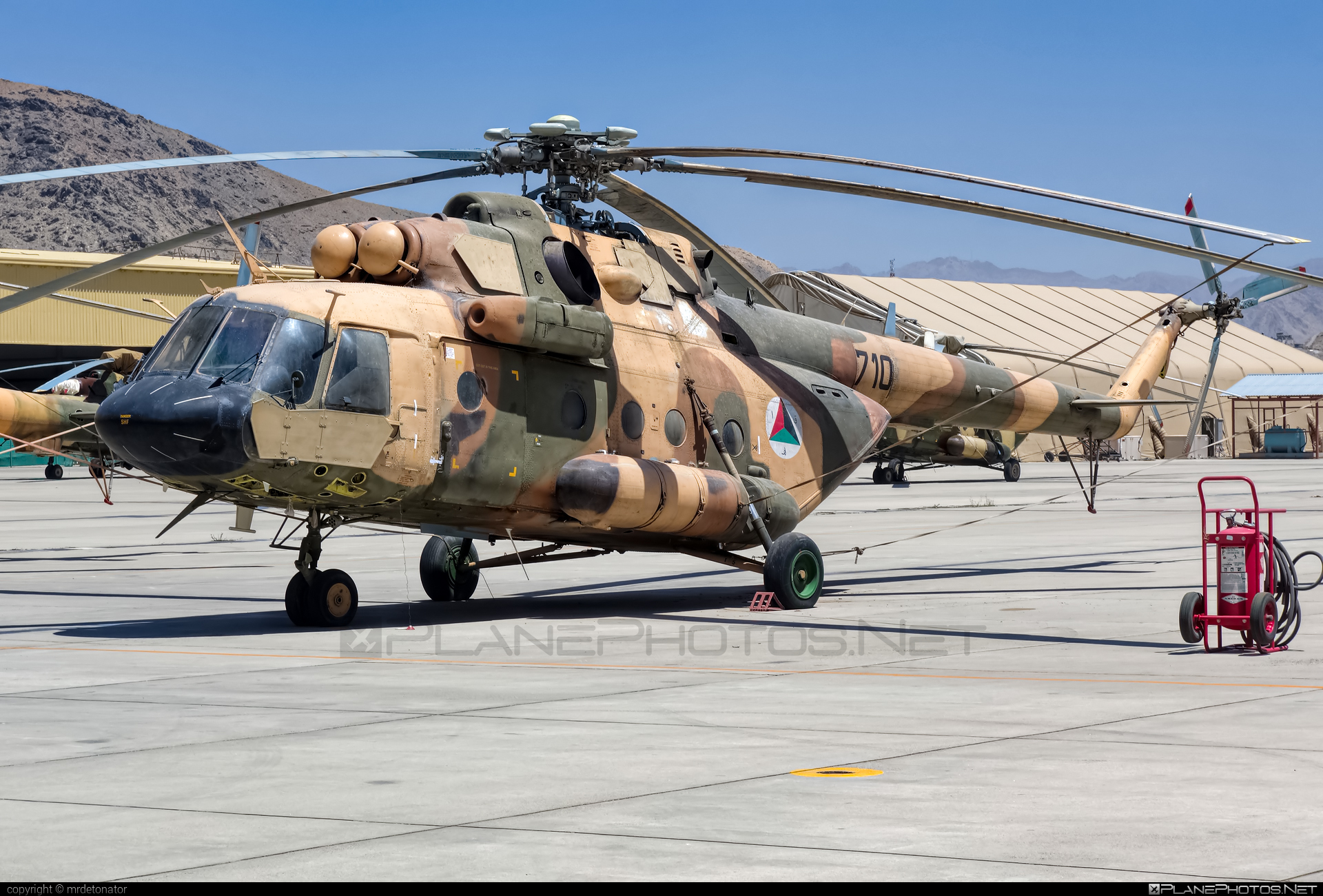 Mil Mi-17V-5 - 710 operated by Afghan Air Force #afghanairforce #mi17 #mi17v5 #mil #mil17 #milhelicopters