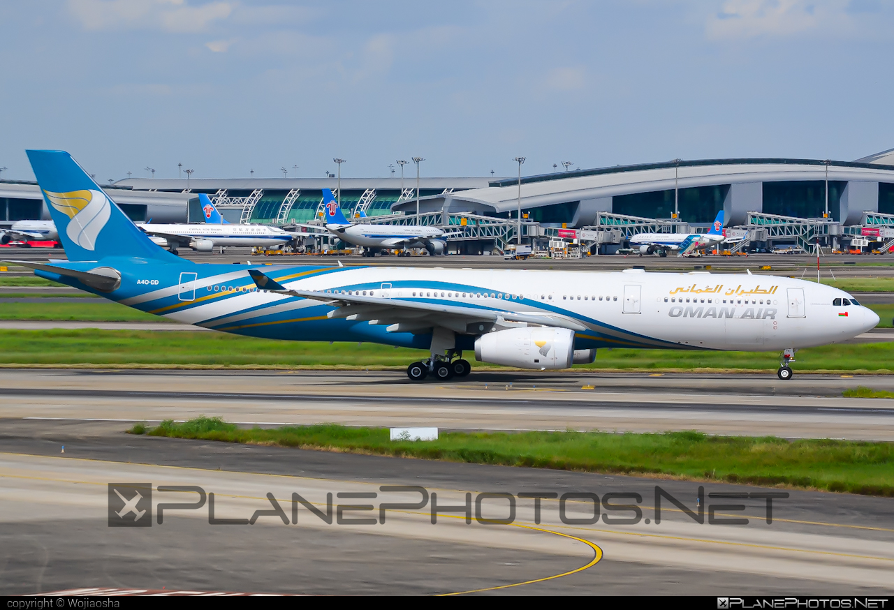 Airbus A330-343 - A4O-DD operated by Oman Air #a330 #a330family #airbus #airbus330
