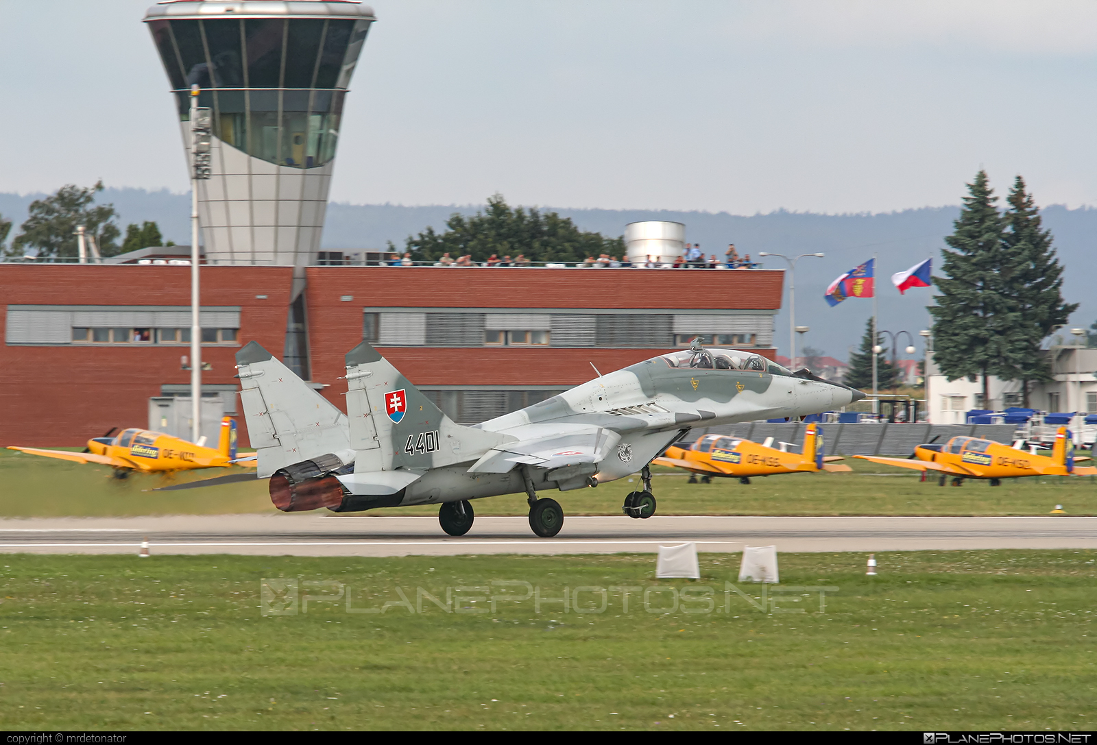 Mikoyan-Gurevich MiG-29UB - 4401 operated by Vzdušné sily OS SR (Slovak Air Force) #mig #mig29 #mig29ub #mikoyangurevich #slovakairforce #vzdusnesilyossr