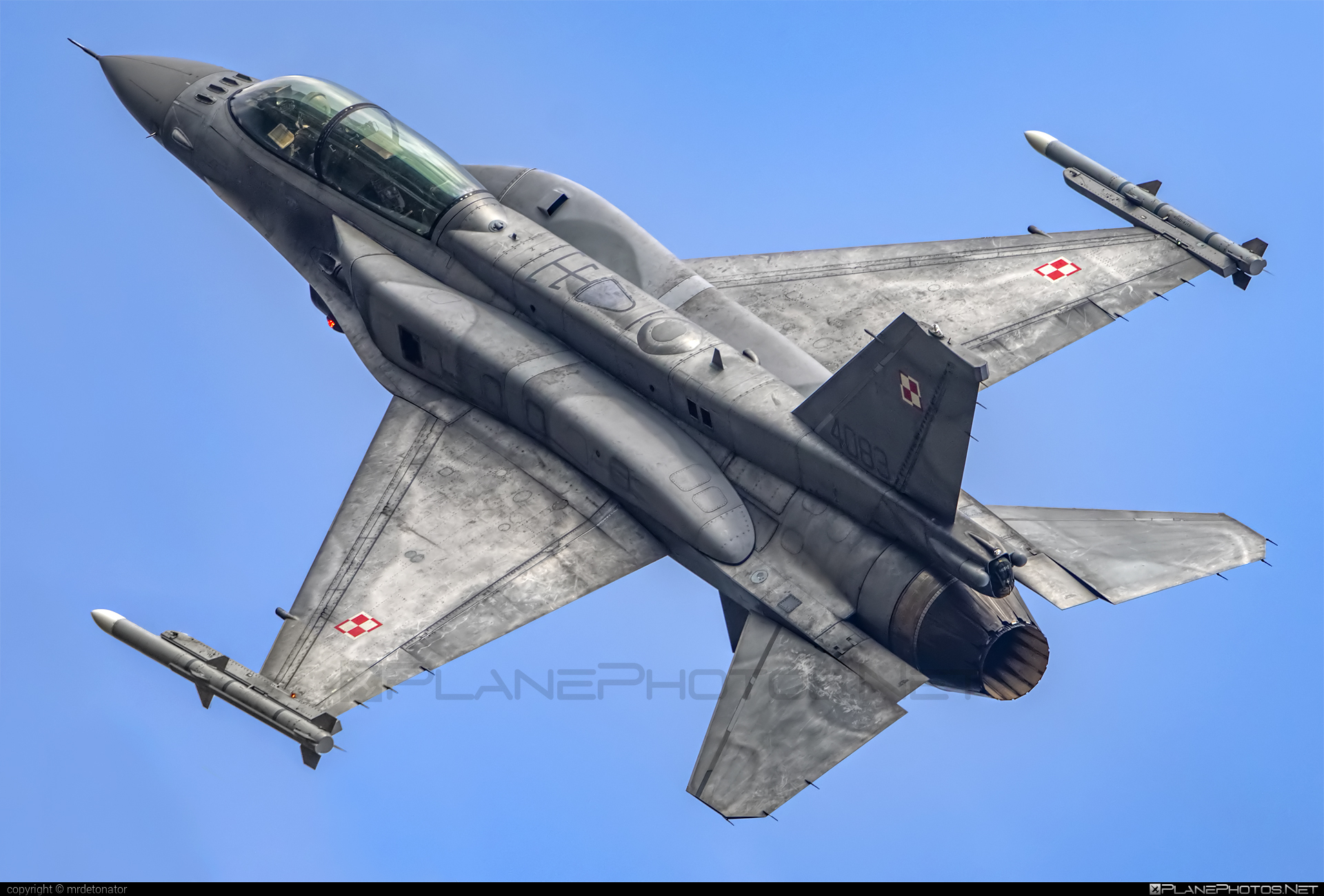 Lockheed Martin F-16D Fighting Falcon - 4083 operated by Siły Powietrzne Rzeczypospolitej Polskiej (Polish Air Force) #f16 #f16d #fightingfalcon #lockheedMartin #polishairforce #siaf2022 #silypowietrzne
