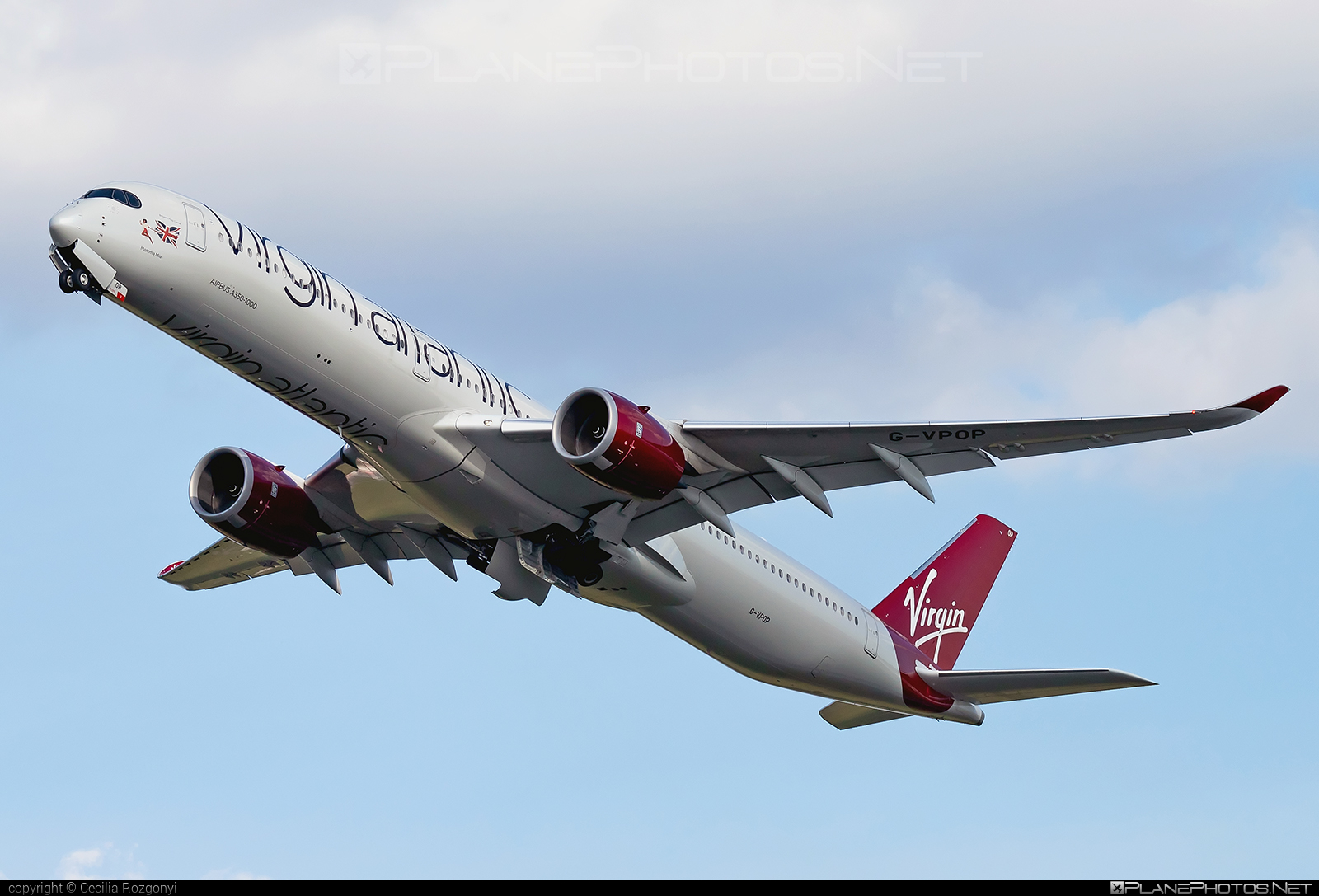 Airbus A350-1041 - G-VPOP operated by Virgin Atlantic Airways #a350 #a350family #airbus #airbus350 #virginatlantic #virginatlanticairways #xwb