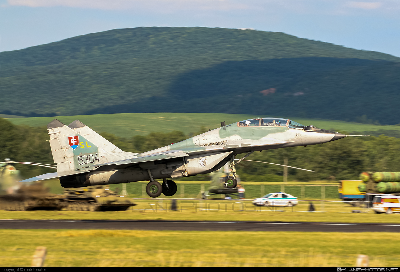 Mikoyan-Gurevich MiG-29UBS - 5304 operated by Vzdušné sily OS SR (Slovak Air Force) #dnh2008 #mig #mig29 #mig29ubs #mikoyangurevich #slovakairforce #vzdusnesilyossr