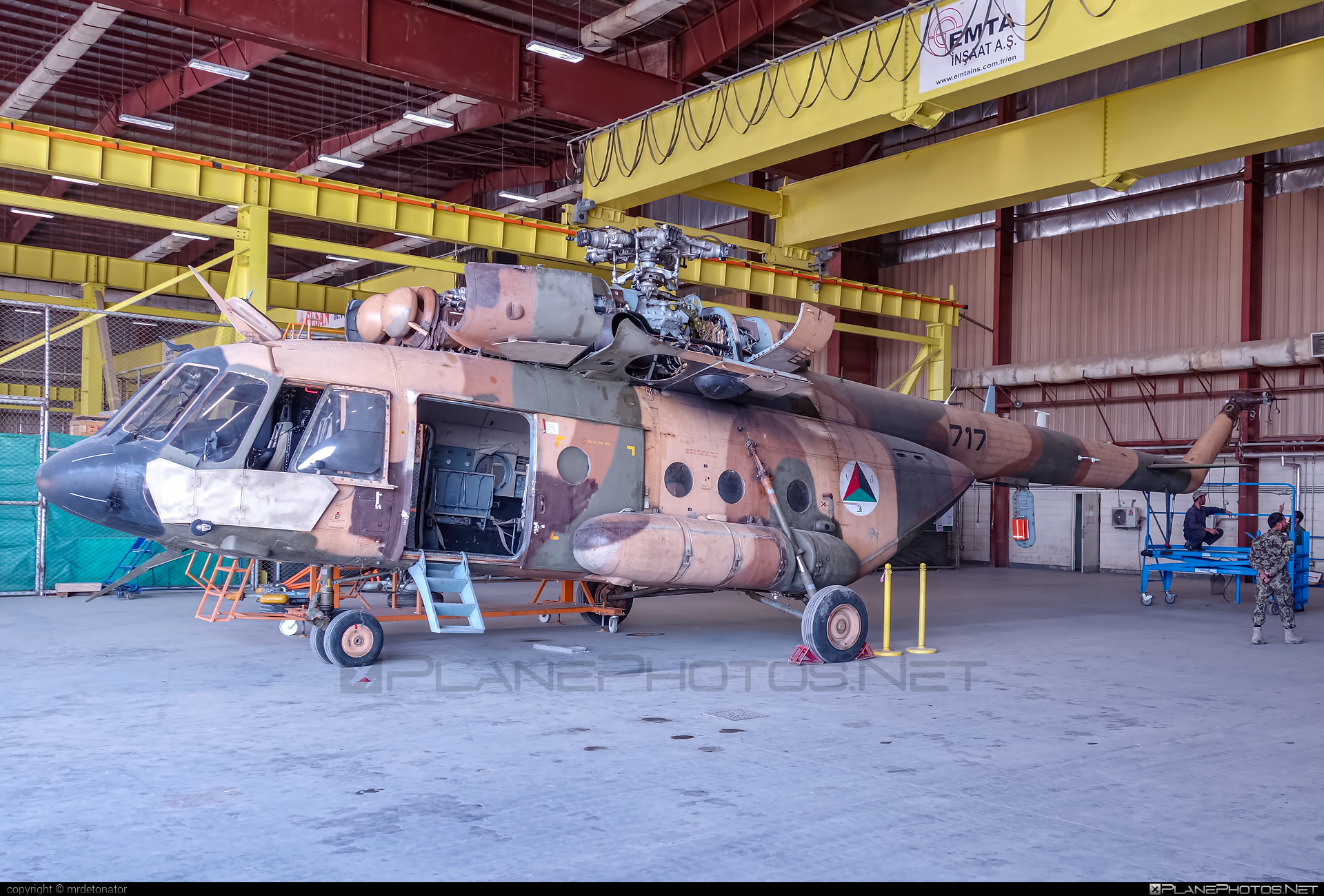 Mil Mi-17V-5 - 717 operated by Afghan Air Force #afghanairforce #mi17 #mi17v5 #mil #mil17 #milhelicopters