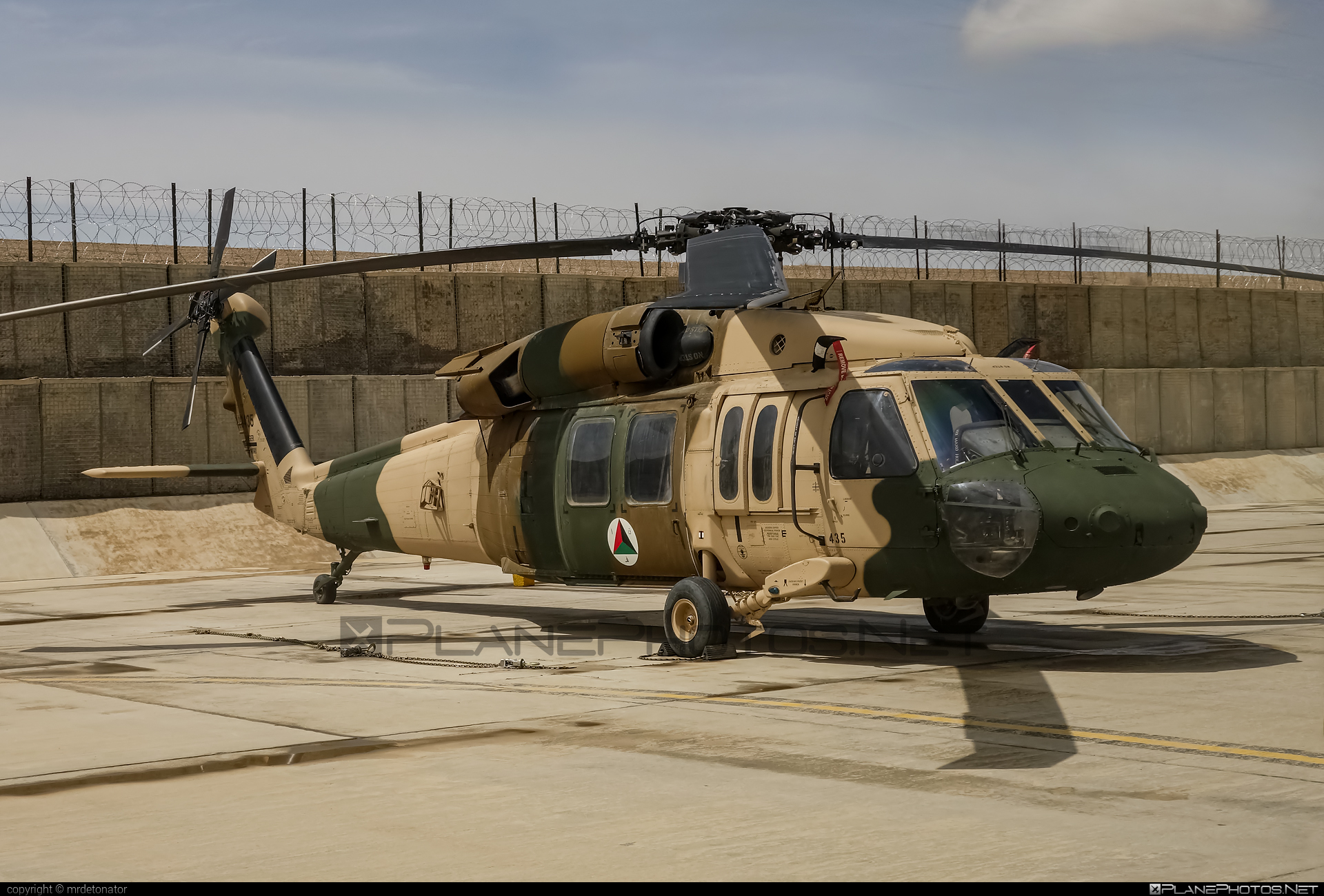 Sikorsky UH-60A Black Hawk - 0-23435 operated by Afghan Air Force #afghanairforce #blackhawk #sikorsky #uh60 #uh60a #uh60blackhawk
