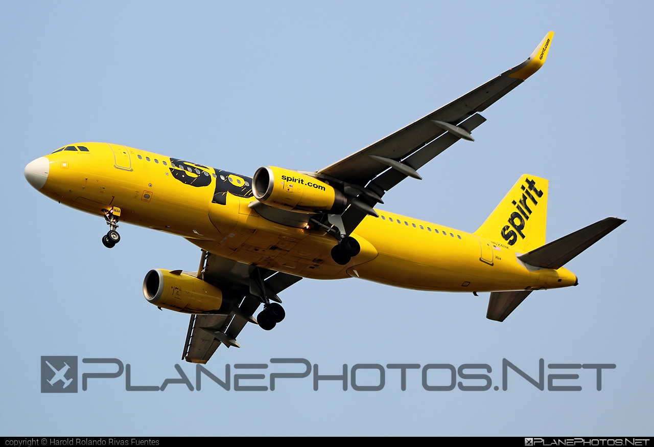 Airbus A320-232 - N624NK operated by Spirit Airlines #SpiritAirlines #a320 #a320family #airbus #airbus320