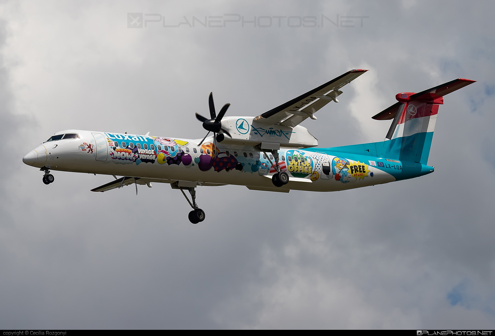 Bombardier DHC-8-Q402 Dash 8 - LX-LQA operated by Luxair #bombardier #dash8 #dhc8 #dhc8q402 #luxair