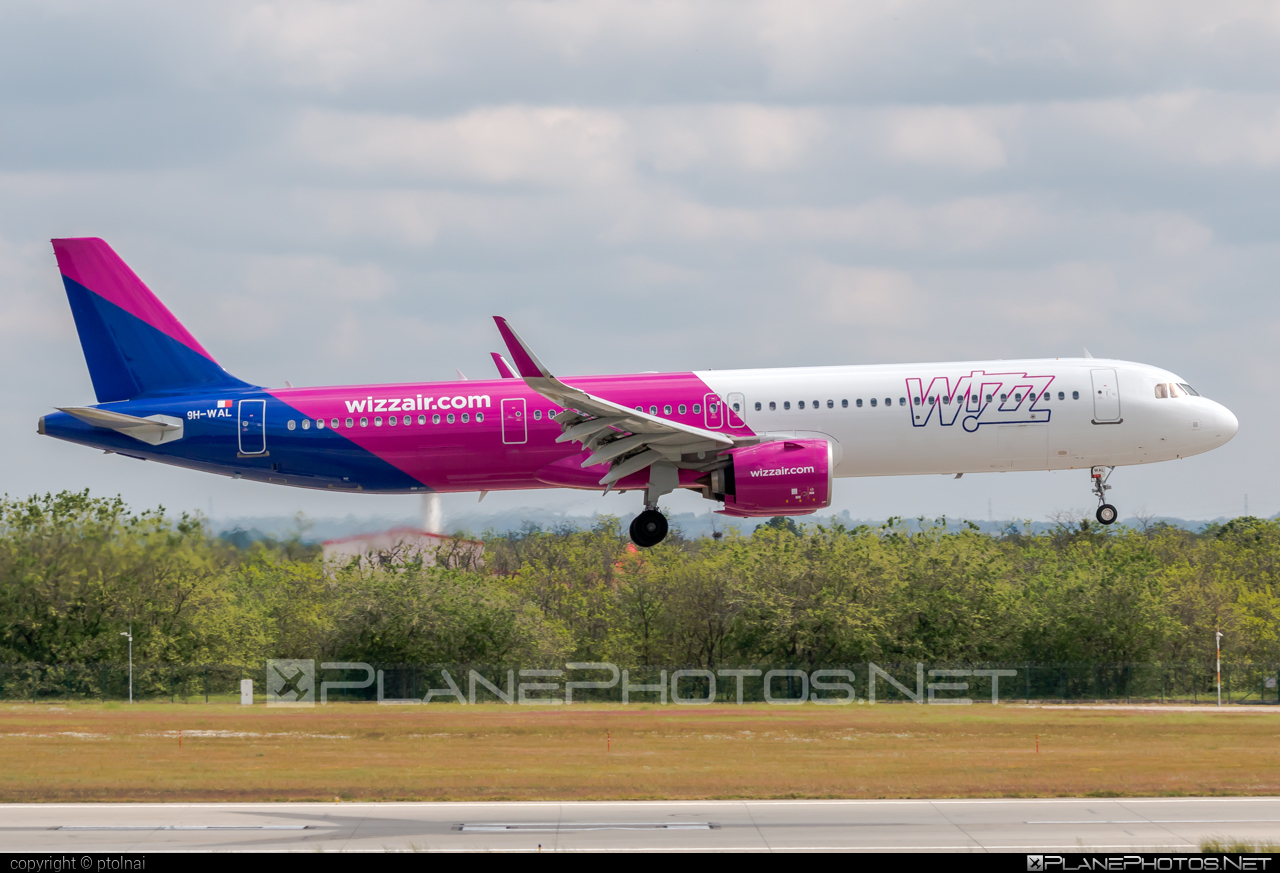 Airbus A321-271NX - 9H-WAL operated by Wizz Air #a320family #a321 #a321neo #airbus #airbus321 #airbus321lr #wizz #wizzair