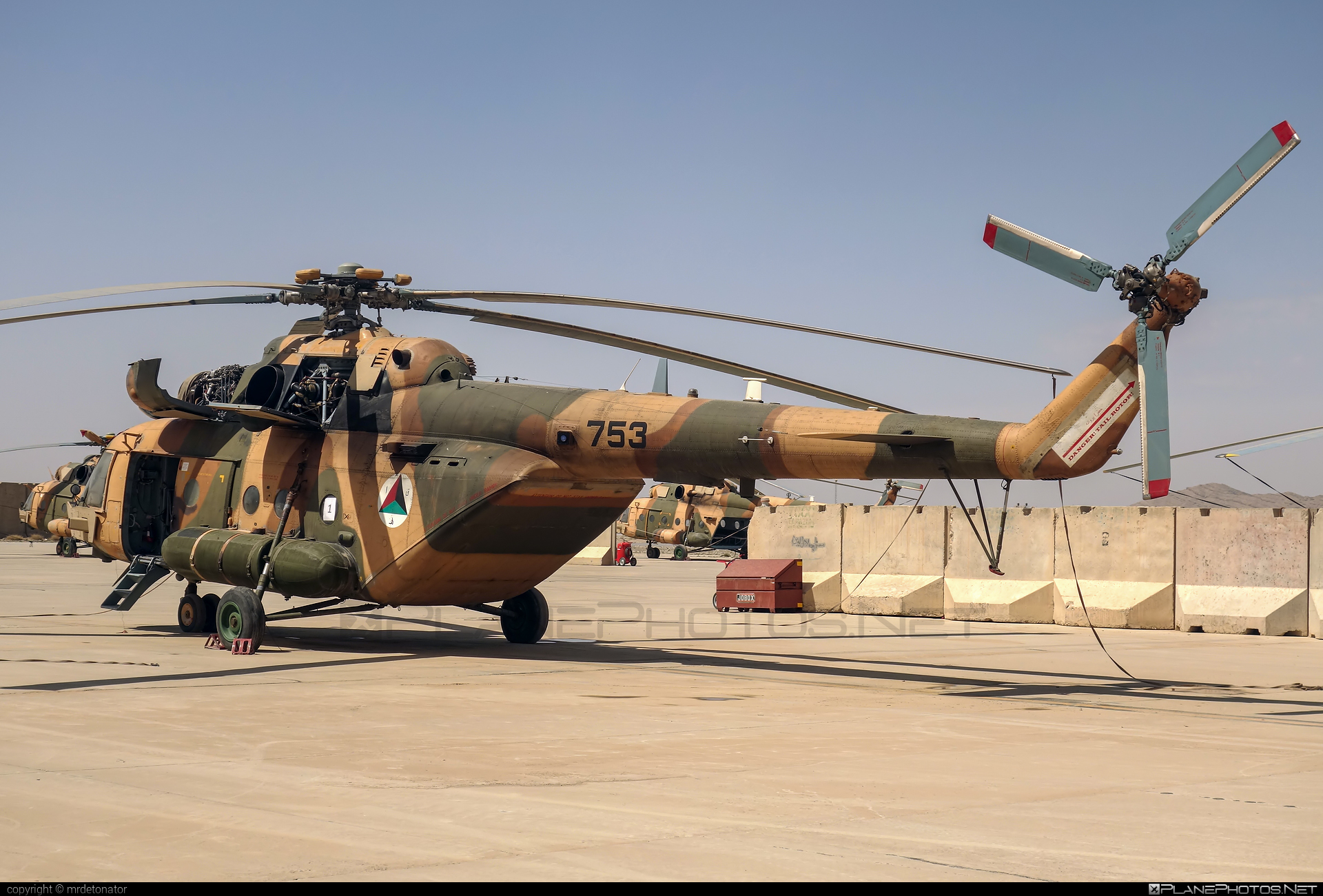 Mil Mi-17V-5 - 753 operated by Afghan Air Force #afghanairforce #mi17 #mi17v5 #mil #mil17 #milhelicopters