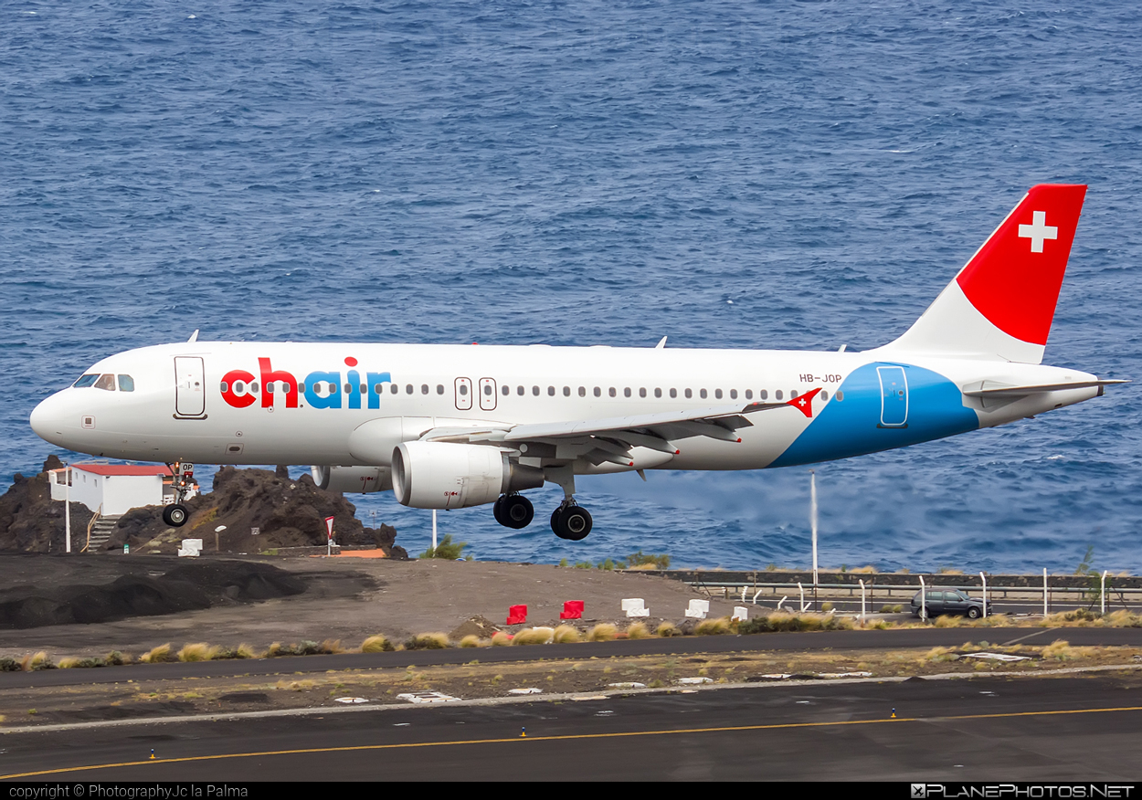 Airbus A320-214 - HB-JOP operated by Chair Airlines #LaPalma #a320 #a320family #airbus #airbus320 #chairairlines