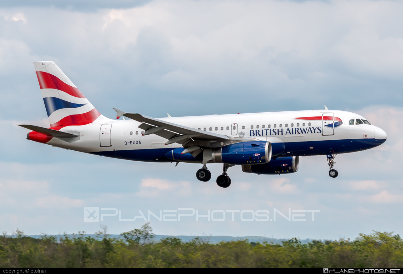 Airbus A319-131 - G-EUOA operated by British Airways #FerencLisztIntl #a319 #a320family #airbus #airbus319 #britishairways