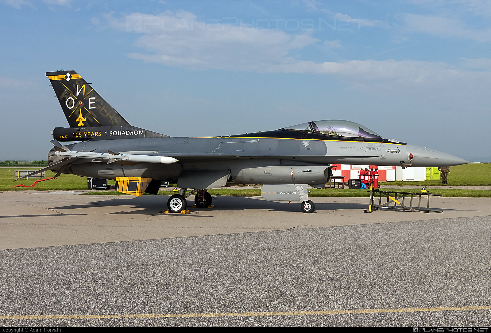 General Dynamics F-16AM Fighting Falcon - FA-57 operated by Luchtcomponent (Belgian Air Force) #belgianairforce #f16 #f16am #fightingfalcon #generaldynamics #luchtcomponent