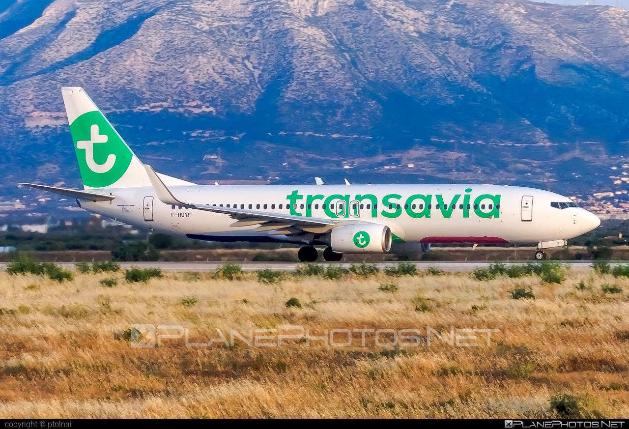 Boeing 737-800 - F-HUYF operated by Transavia France #b737 #b737nextgen #b737ng #boeing #boeing737 #transavia #transaviaFrance