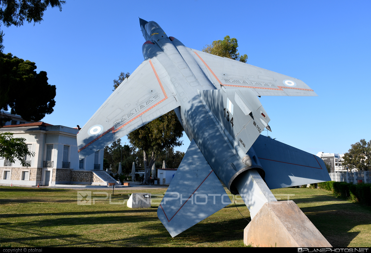 Dassault Mirage F1CG - 134 operated by Polemikí Aeroporía (Hellenic Air Force) #AirForceHistoryMuseumAthens #MirageF1CG #dassault #hellenicairforce #polemikiaeroporia