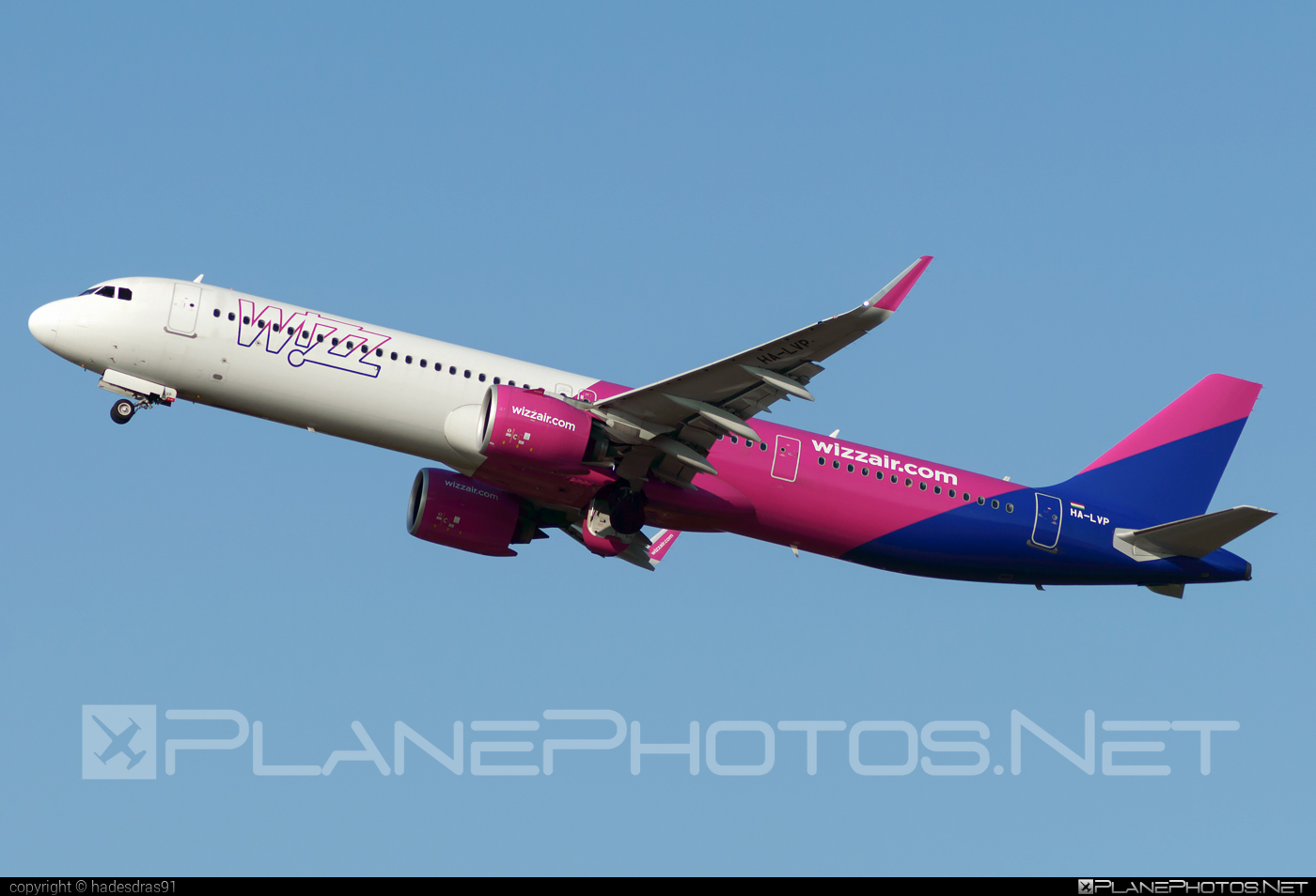 Airbus A321-271NX - HA-LVP operated by Wizz Air #a320family #a321 #a321neo #airbus #airbus321 #airbus321lr #wizz #wizzair