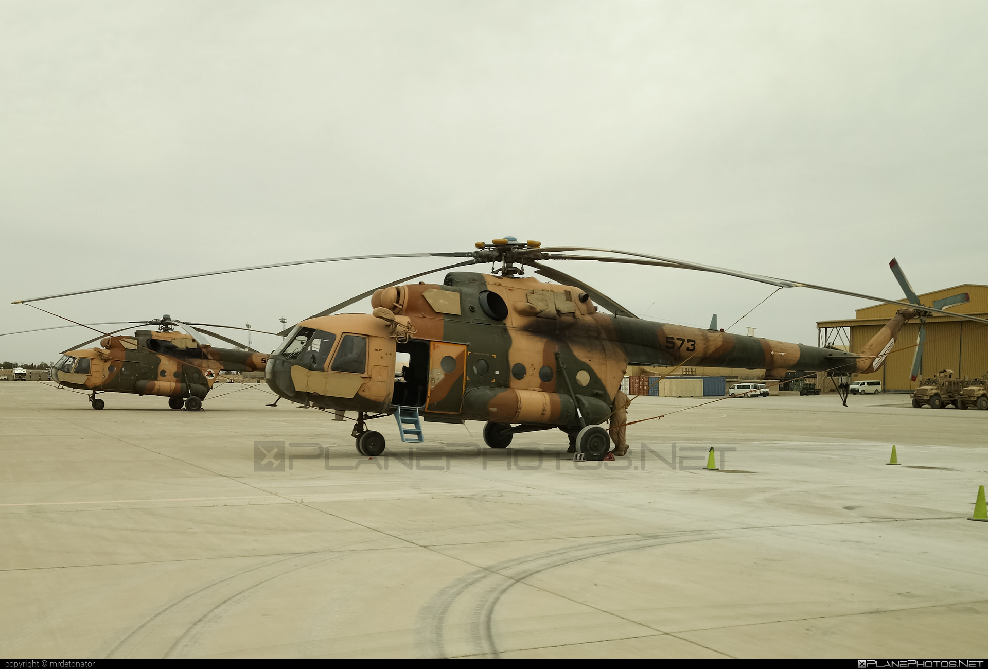 Mil Mi-8MTV-1 - 573 operated by Afghan Air Force #afghanairforce #mi8 #mi8mtv1 #mil #milhelicopters #milmi8 #milmi8mtv1