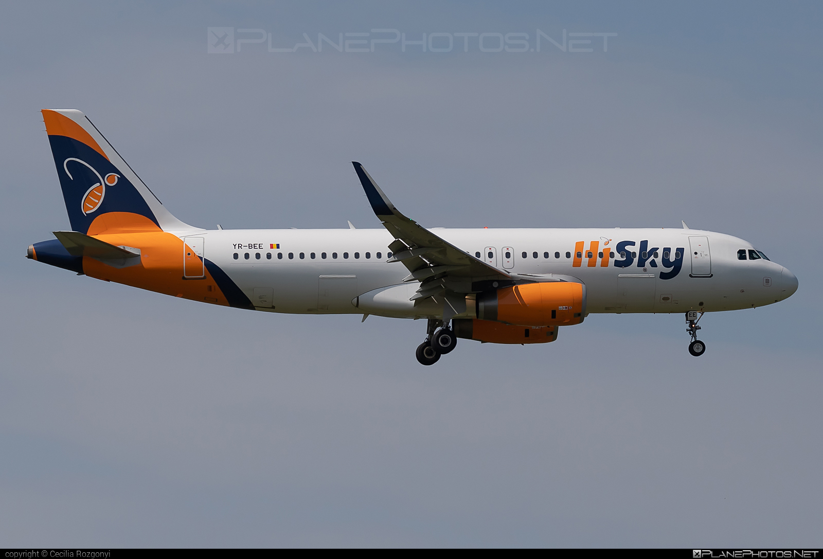Airbus A320-232 - YR-BEE operated by HiSky #a320 #a320family #airbus #airbus320 #hiSky