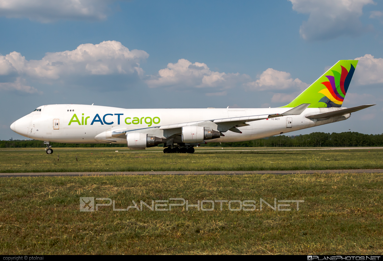 Boeing 747-400F - TC-MCT operated by ACT Airlines #ACTAirlines #FerencLisztIntl #b747 #boeing #boeing747 #jumbo