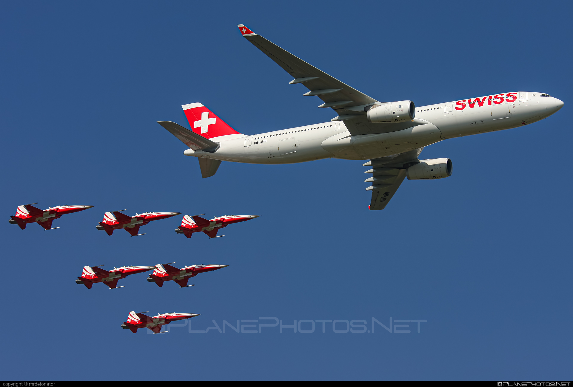 Airbus A330-343 - HB-JHN operated by Swiss International Air Lines #a330 #a330family #airbus #airbus330 #swiss #swissairlines