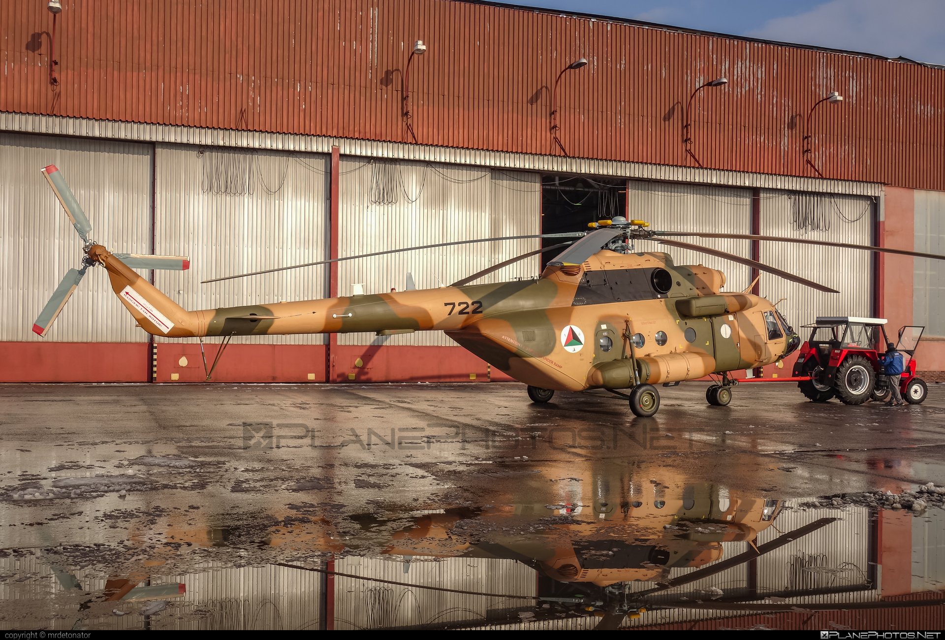 Mil Mi-17V-5 - 722 operated by Afghan Air Force #afghanairforce #mi17 #mi17v5 #mil #mil17 #milhelicopters