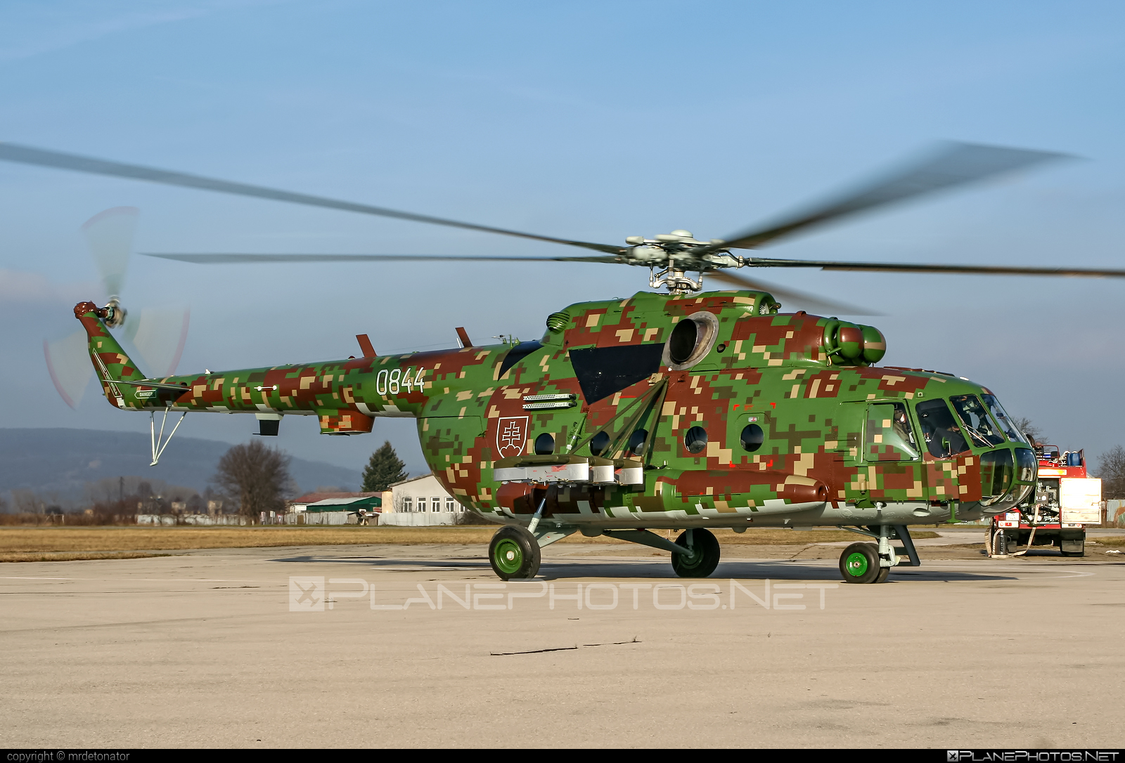 Mil Mi-17M - 0844 operated by Vzdušné sily OS SR (Slovak Air Force) #mi17 #mi17m #mil #milhelicopters #milmi17 #milmi17m #slovakairforce #vzdusnesilyossr