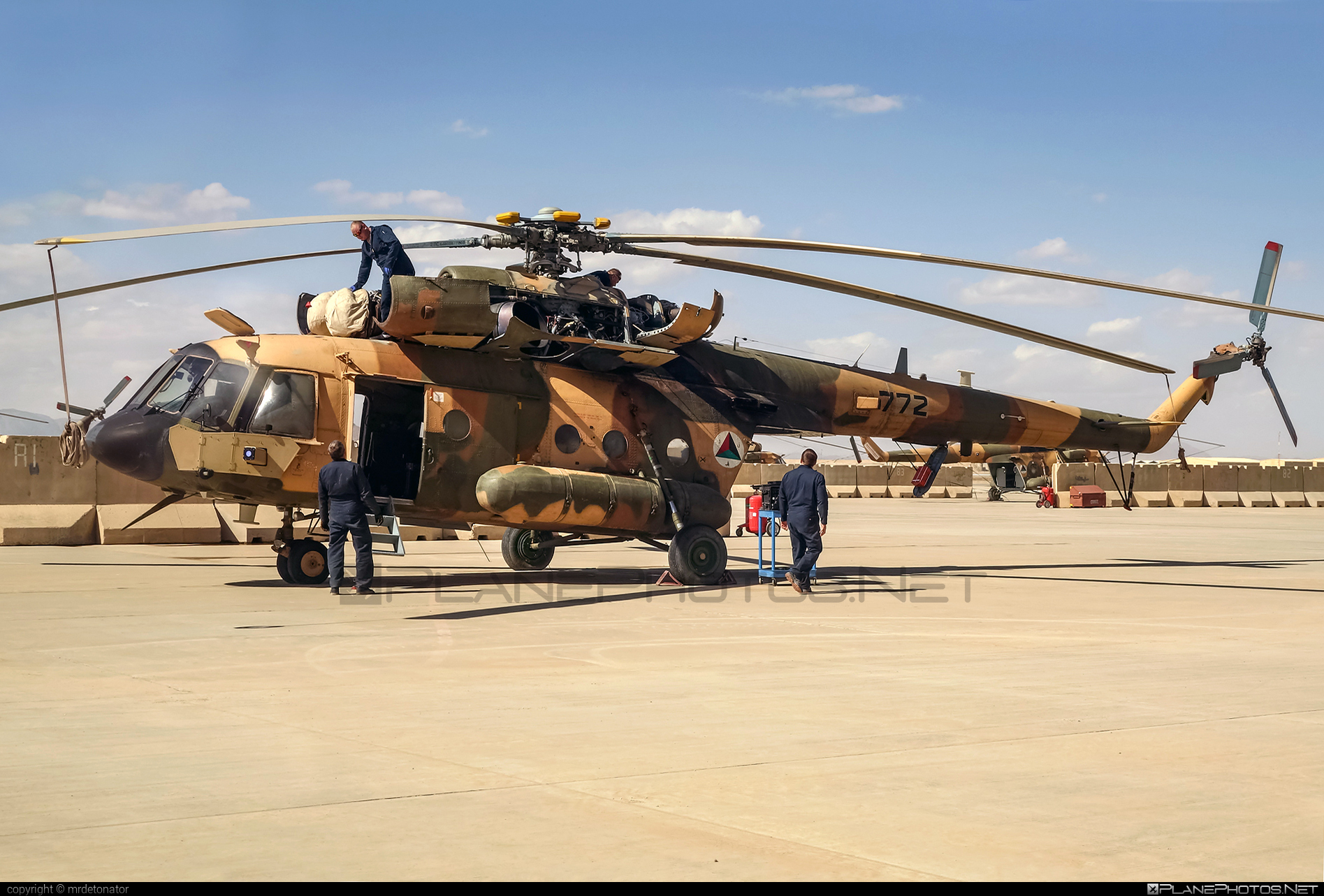 Mil Mi-17V-5 - 772 operated by Afghan Air Force #afghanairforce #mi17 #mi17v5 #mil #mil17 #milhelicopters