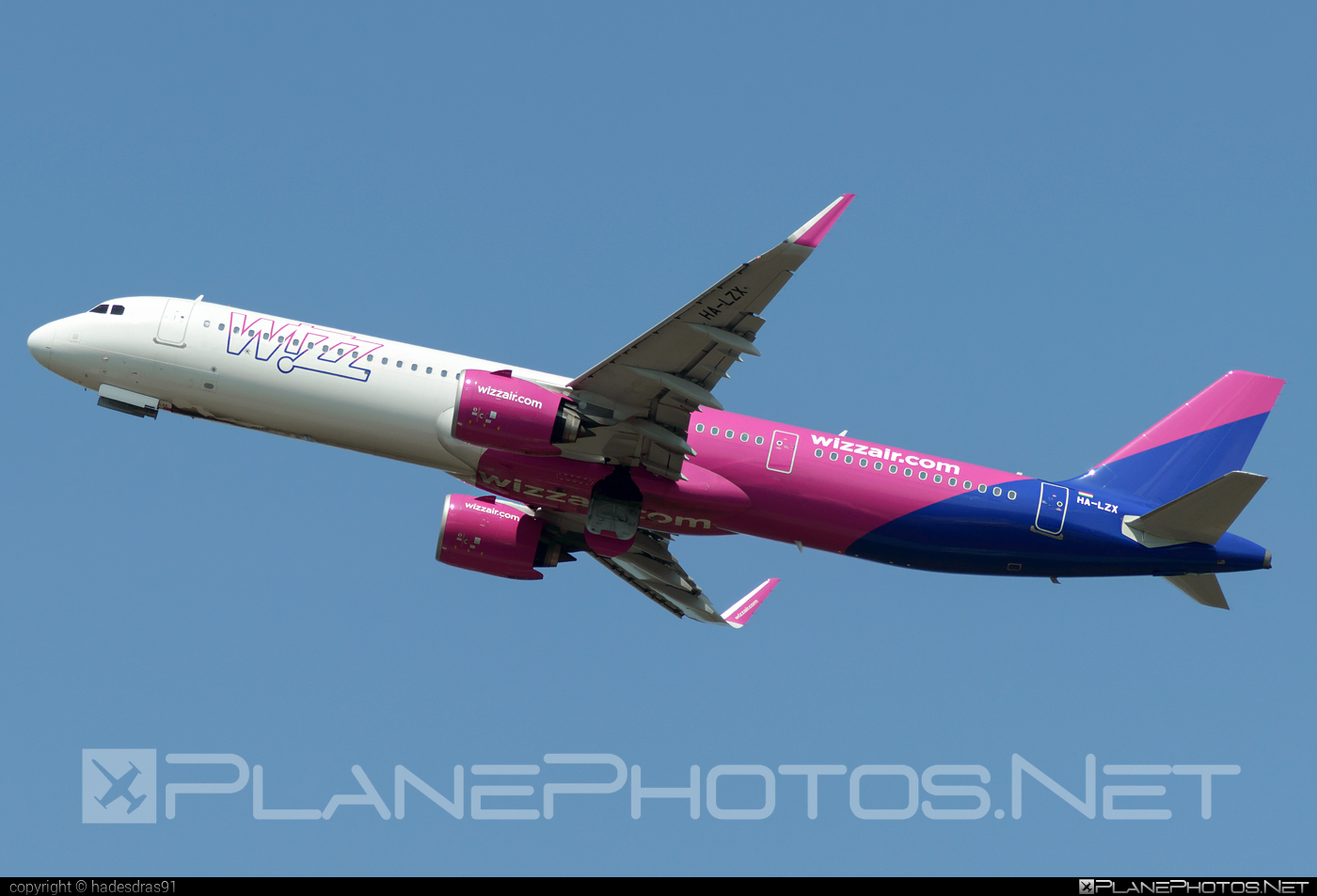 Airbus A321-271NX - HA-LZX operated by Wizz Air #FerencLisztIntl #a320family #a321 #a321neo #airbus #airbus321 #airbus321lr #wizz #wizzair