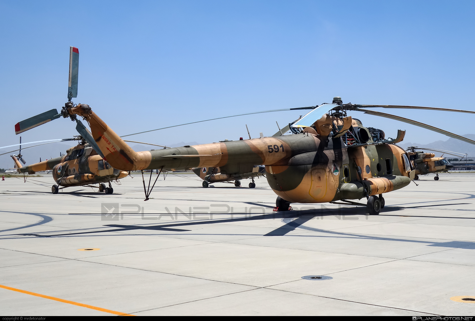 Mil Mi-17-1V - 591 operated by Afghan Air Force #afghanairforce #mi17 #mi171v #mil #milMi17 #milMi171v #milhelicopters