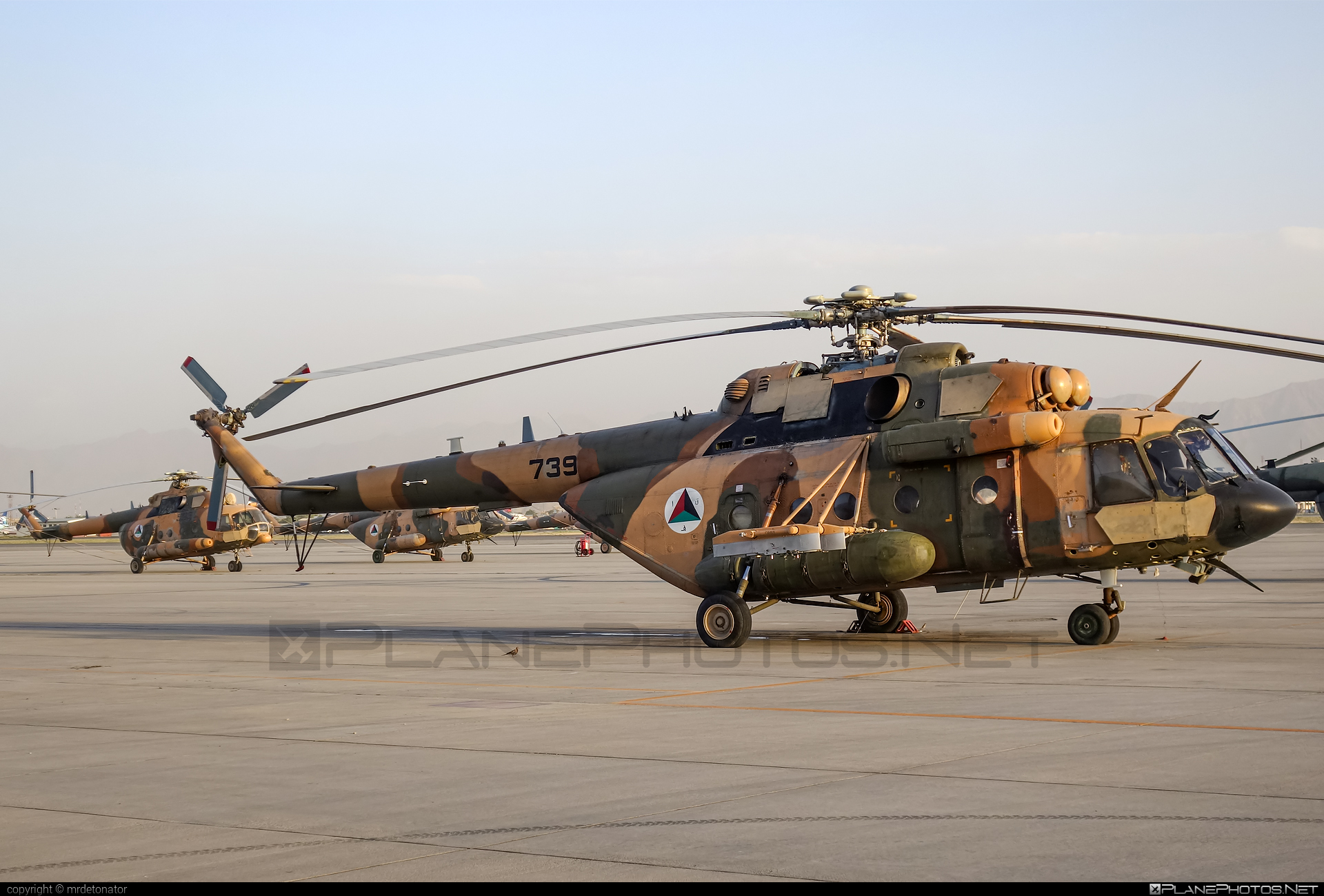 Mil Mi-17V-5 - 739 operated by Afghan Air Force #afghanairforce #mi17 #mi17v5 #mil #mil17 #milhelicopters