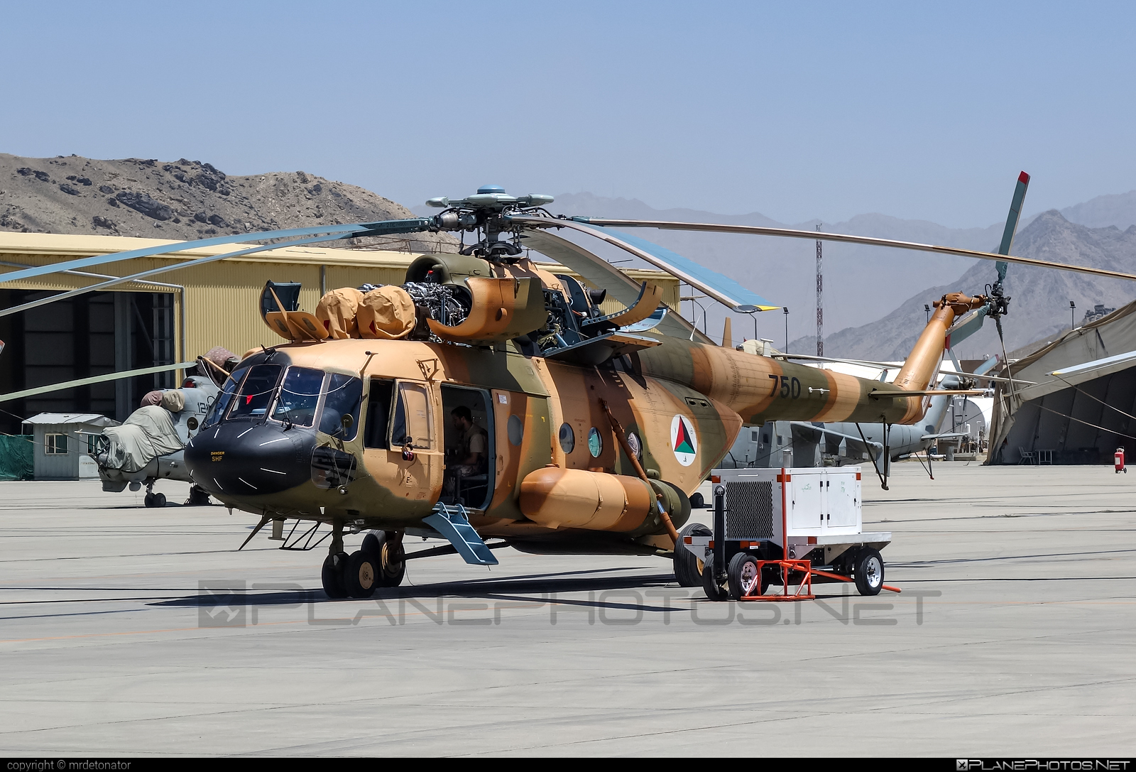 Mil Mi-17V-5 - 750 operated by Afghan Air Force #afghanairforce #mi17 #mi17v5 #mil #mil17 #milhelicopters