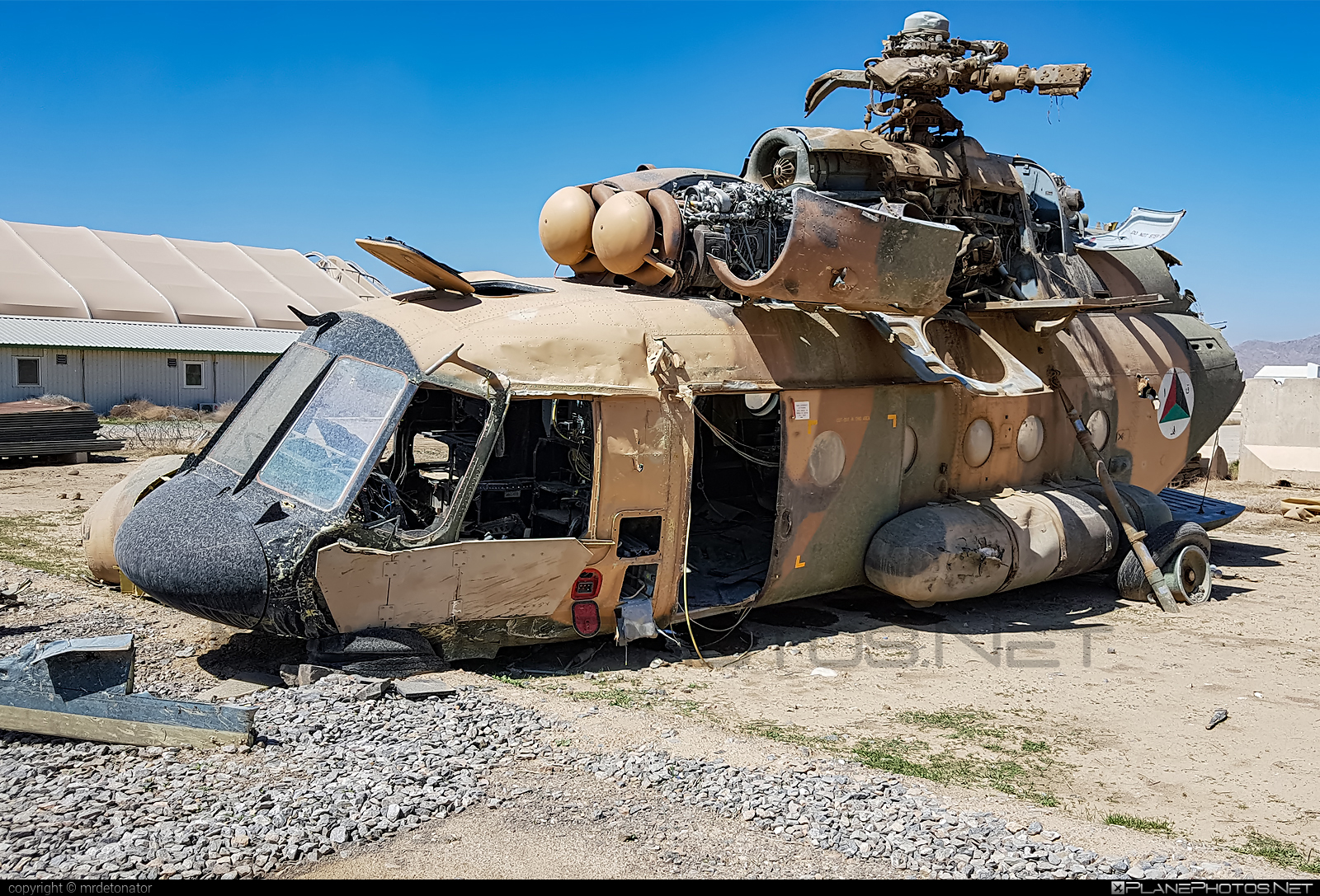 Mil Mi-17V-5 - 758 operated by Afghan Air Force #afghanairforce #mi17 #mi17v5 #mil #mil17 #milhelicopters