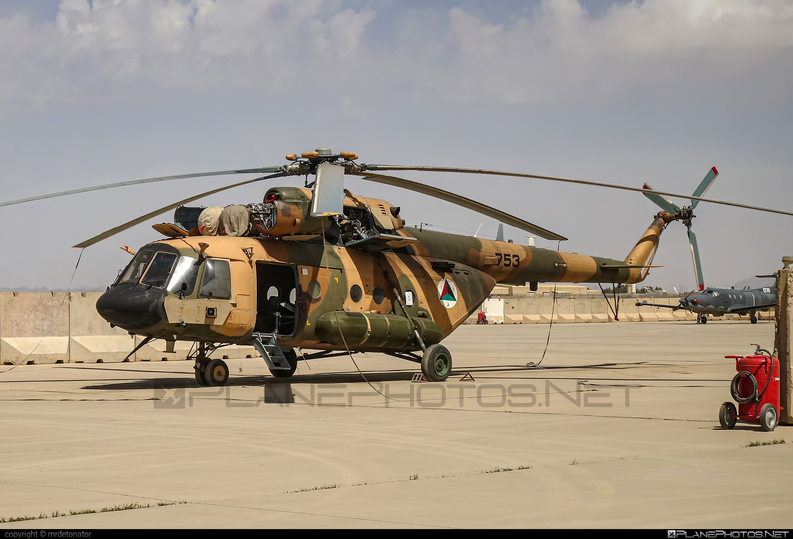 Mil Mi-17V-5 - 753 operated by Afghan Air Force #afghanairforce #mi17 #mi17v5 #mil #mil17 #milhelicopters