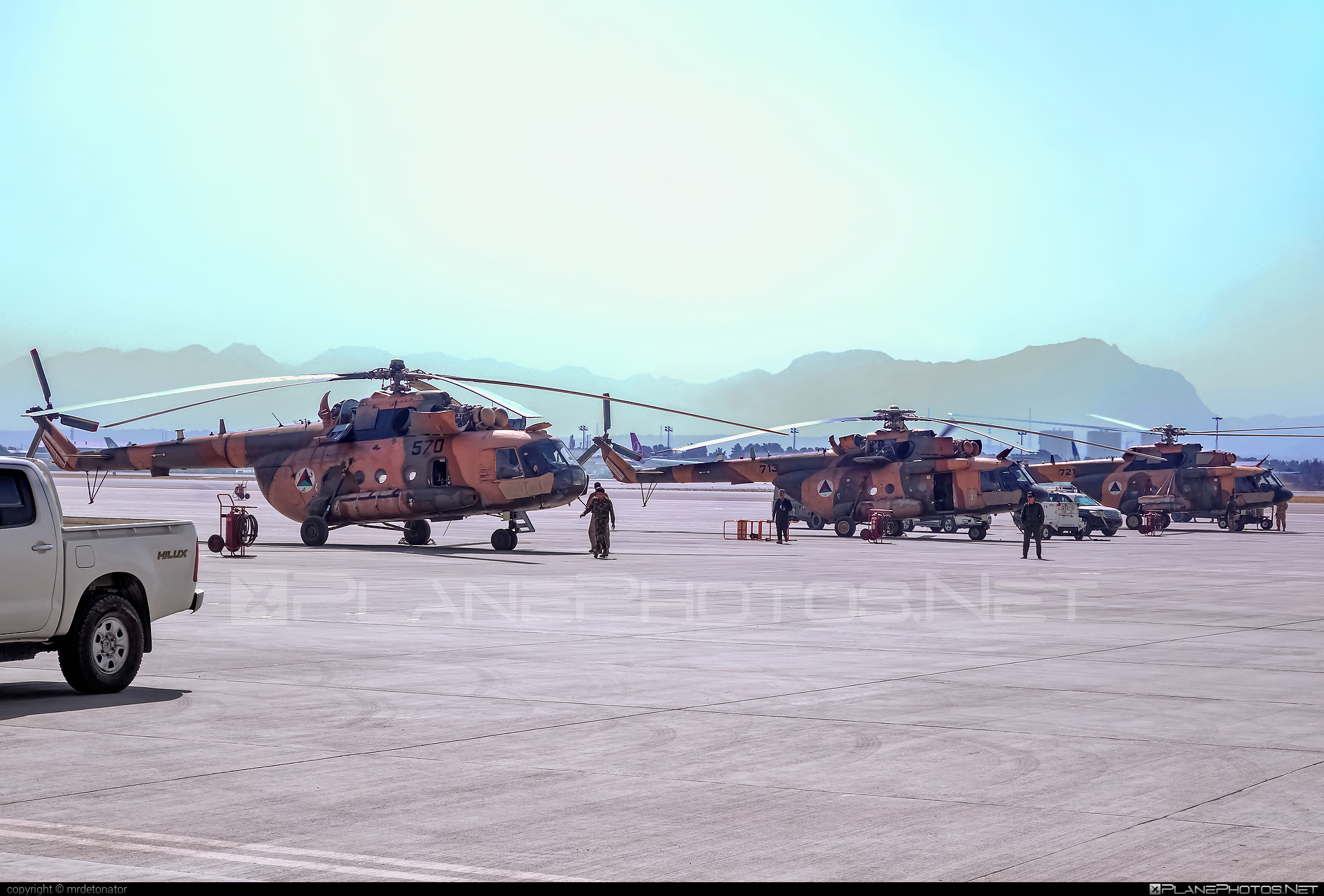Mil Mi-8MTV-1 - 570 operated by Afghan Air Force #afghanairforce #mi8 #mi8mtv1 #mil #milhelicopters #milmi8 #milmi8mtv1