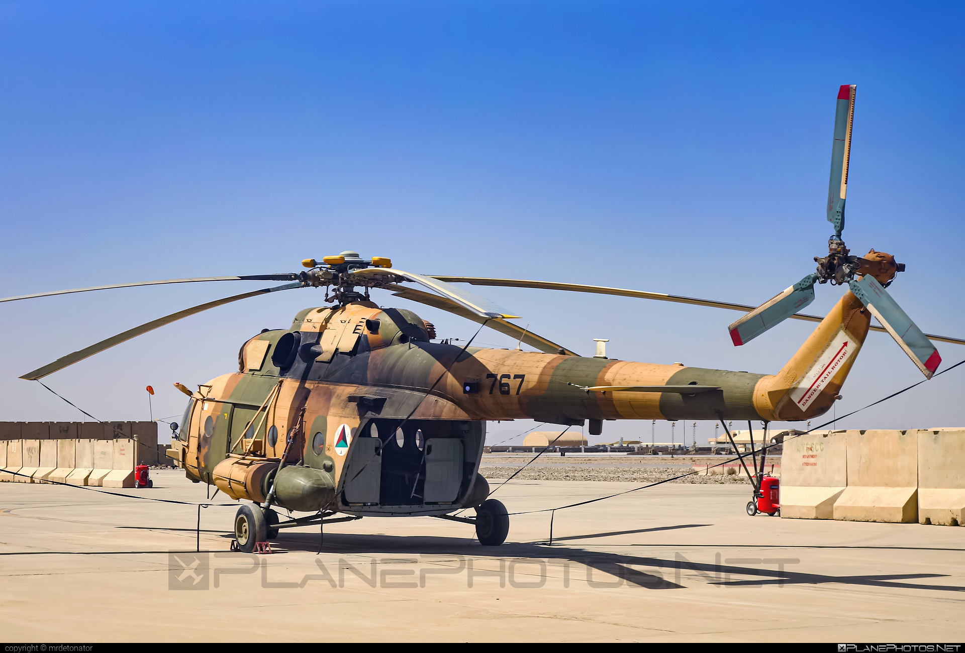 Mil Mi-17V-5 - 767 operated by Afghan Air Force #afghanairforce #mi17 #mi17v5 #mil #mil17 #milhelicopters