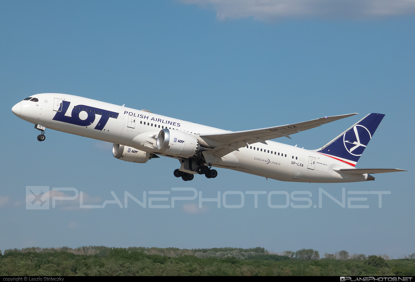 Boeing 787-9 Dreamliner - SP-LSA operated by LOT Polish Airlines #FerencLisztIntl #b787 #boeing #boeing787 #dreamliner #lot #lotpolishairlines