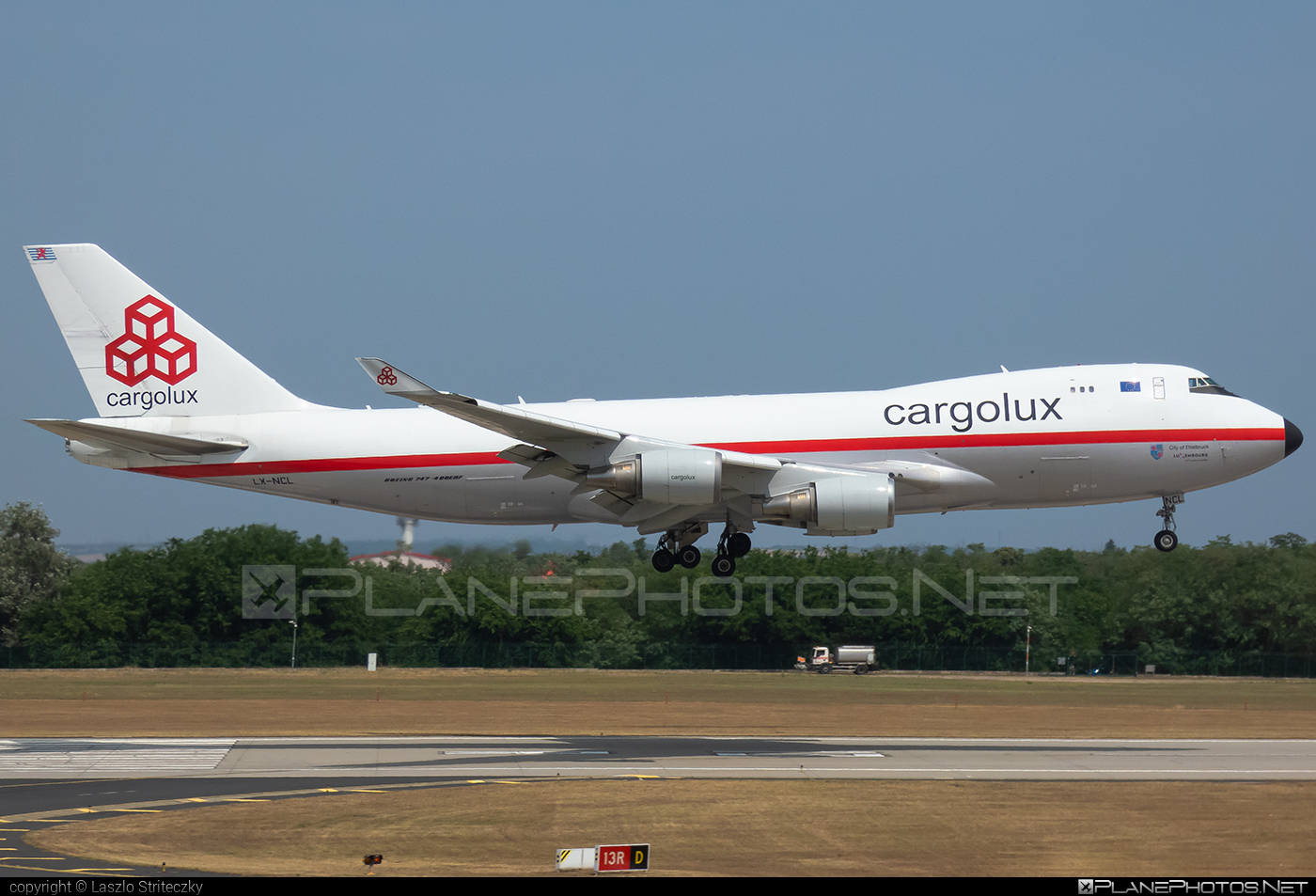 Boeing 747-400ERF - LX-NCL operated by Cargolux Airlines International #CityOfEttelbruck #FerencLisztIntl #b747 #b747erf #b747freighter #boeing #boeing747 #cargolux #jumbo
