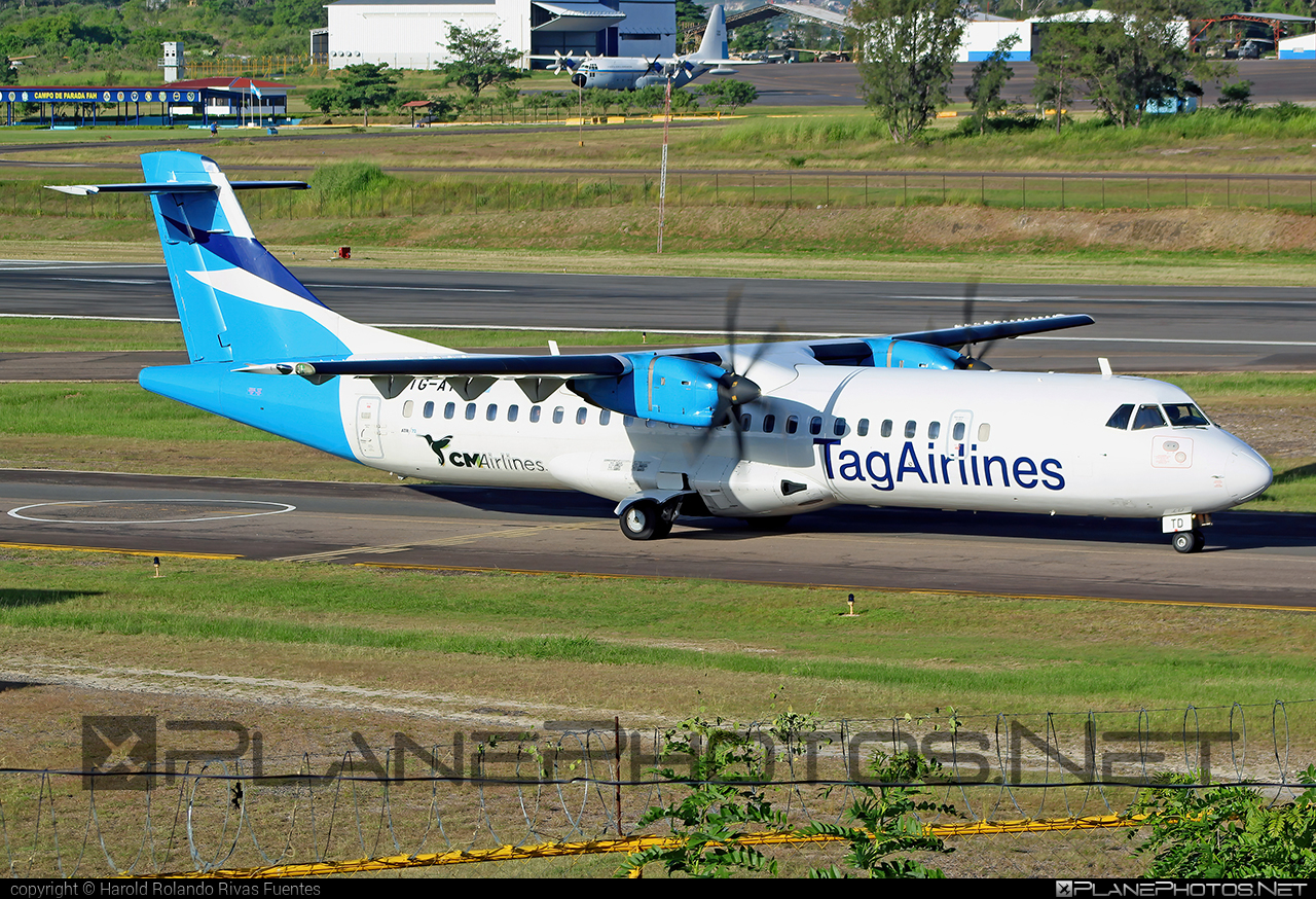 ATR 72-212A - TG-ATD operated by TAG Airlines (Transportes Aéreos Guatemaltecos) #atr #atr72 #atr72212a #atr72500 #tagAirlines #transportesAereosGuatemaltecos