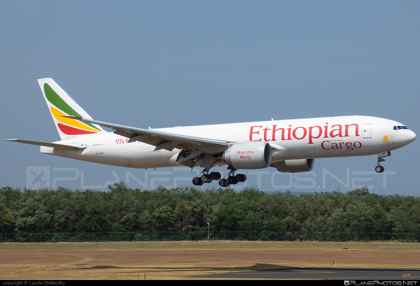 Boeing 777F - ET-AVT operated by Ethiopian Cargo #EthiopianCargo #FerencLisztIntl #b777 #b777f #b777freighter #boeing #boeing777 #tripleseven