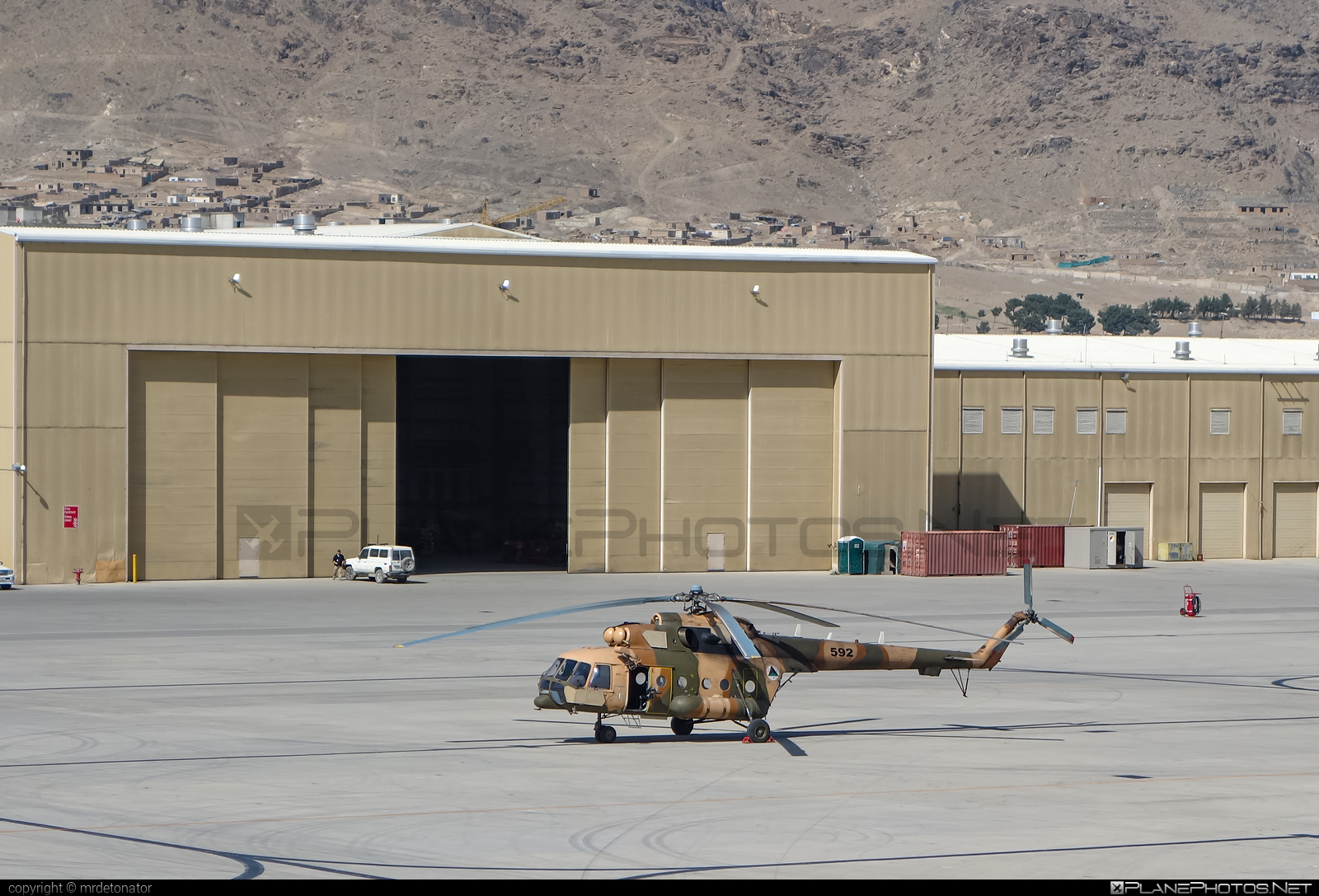 Mil Mi-171 - 592 operated by Afghan Air Force #afghanairforce #mi171 #mil #mil171 #milhelicopters