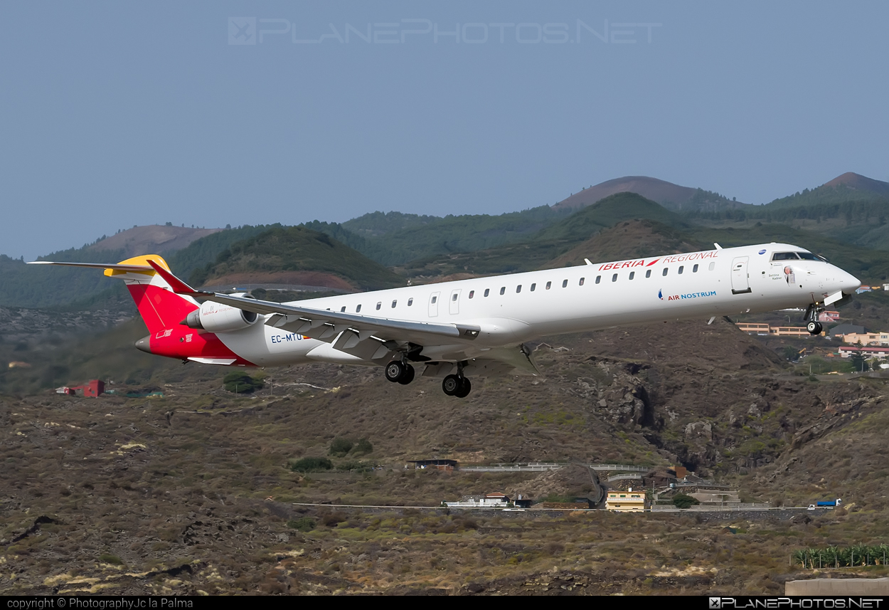 Bombardier CRJ1000 - EC-MTO operated by Iberia Regional (Air Nostrum) #airnostrum #bombardier #crj1000 #iberia #iberiaregional