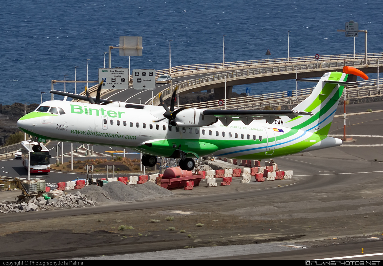 ATR 72-600 - EC-OAM operated by Binter Canarias #BinterCanarias #MalvasiaVolcanica #atr #atr72 #atr72600