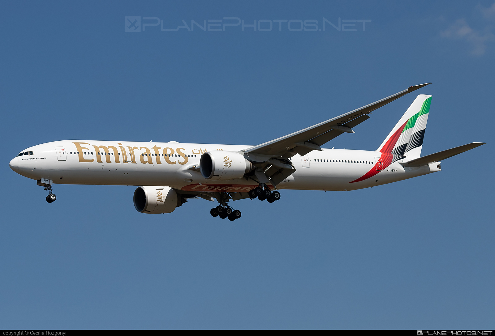 Boeing 777-300ER - A6-ENV operated by Emirates #FerencLisztIntl #b777 #b777er #boeing #boeing777 #emirates #tripleseven