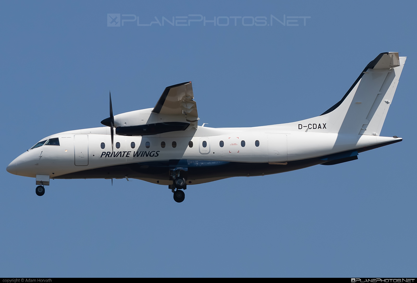 Dornier 328-110 - D-CDAX operated by Private Wings #Dornier328-110 #FerencLisztIntl #PrivateWings #dornier