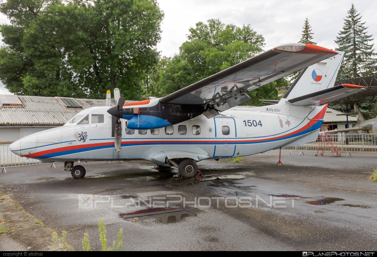 Let L-410UVP Turbolet - 1504 operated by Vzdušné síly AČR (Czech Air Force) #L410 #L410Turbolet #L410uvp #L410uvpTurbolet #czechairforce #let #turbolet #vzdusnesilyacr