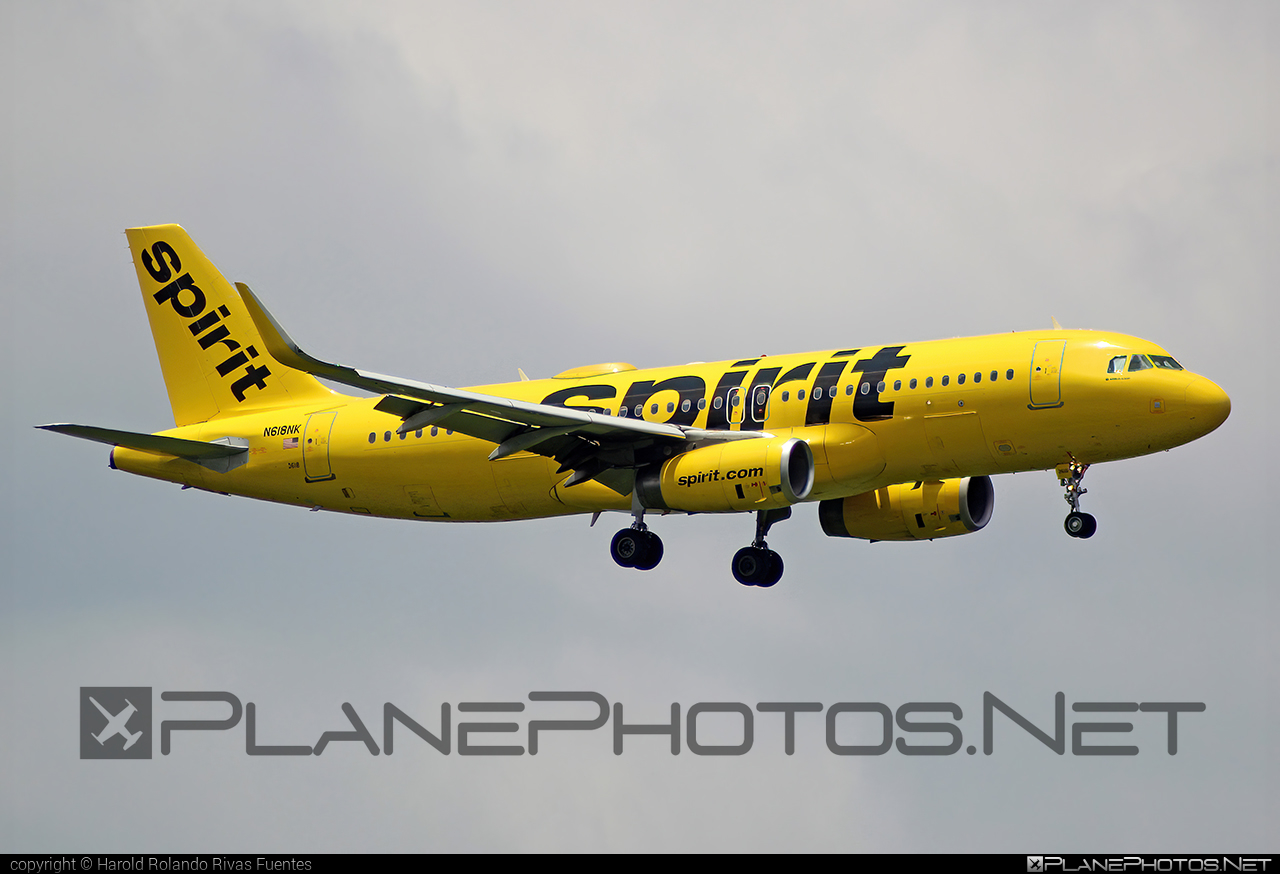 Airbus A320-232 - N618NK operated by Spirit Airlines #SpiritAirlines #a320 #a320family #airbus #airbus320